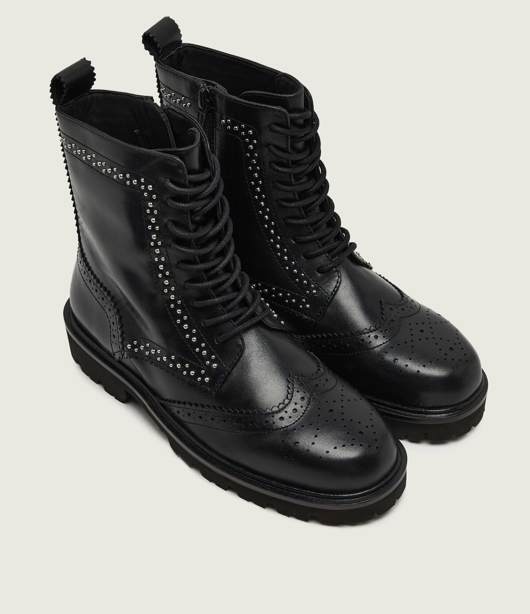 Marella De piele botine Mlapalanca