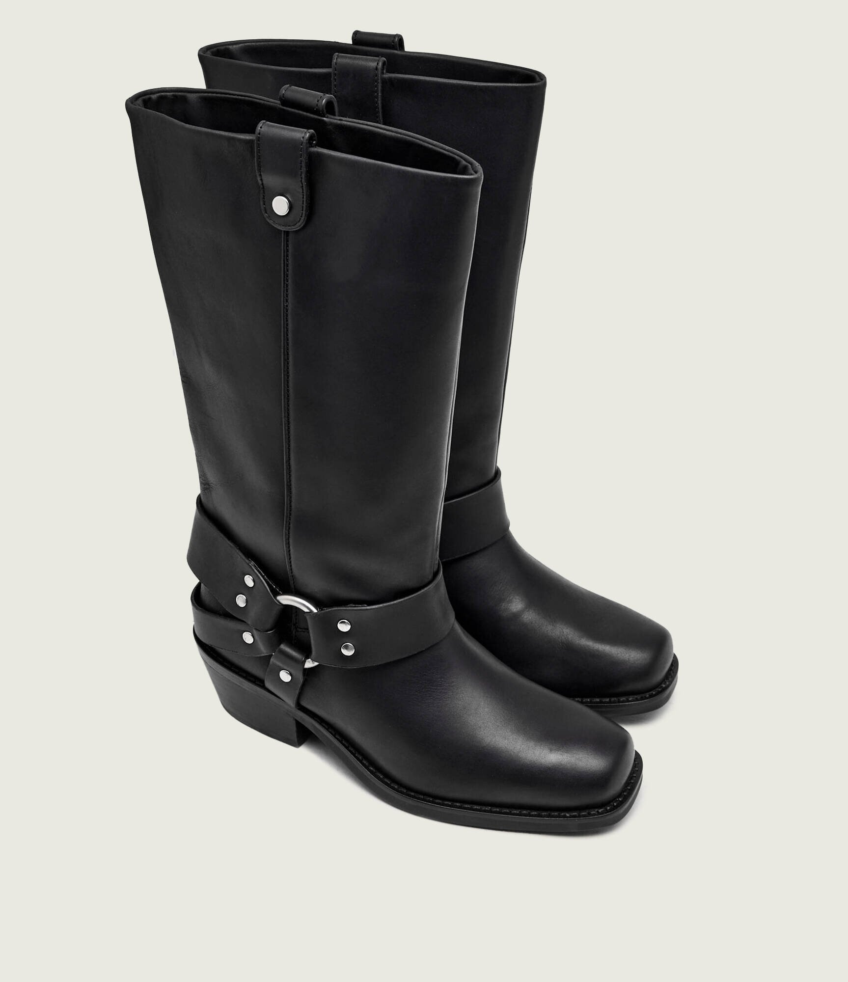 Marella De piele cizme cu toc Mlldonnola