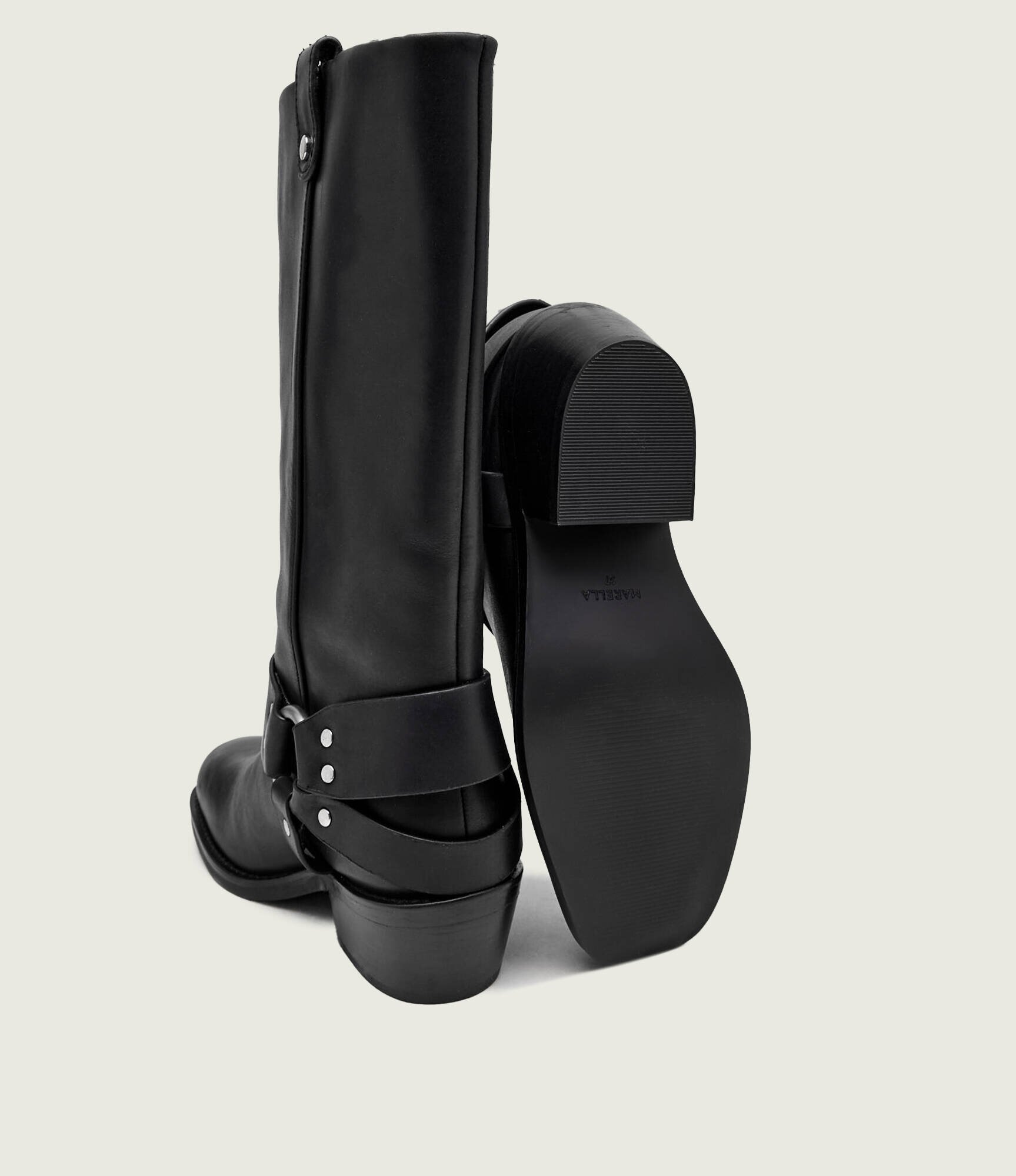 Marella De piele cizme cu toc Mlldonnola
