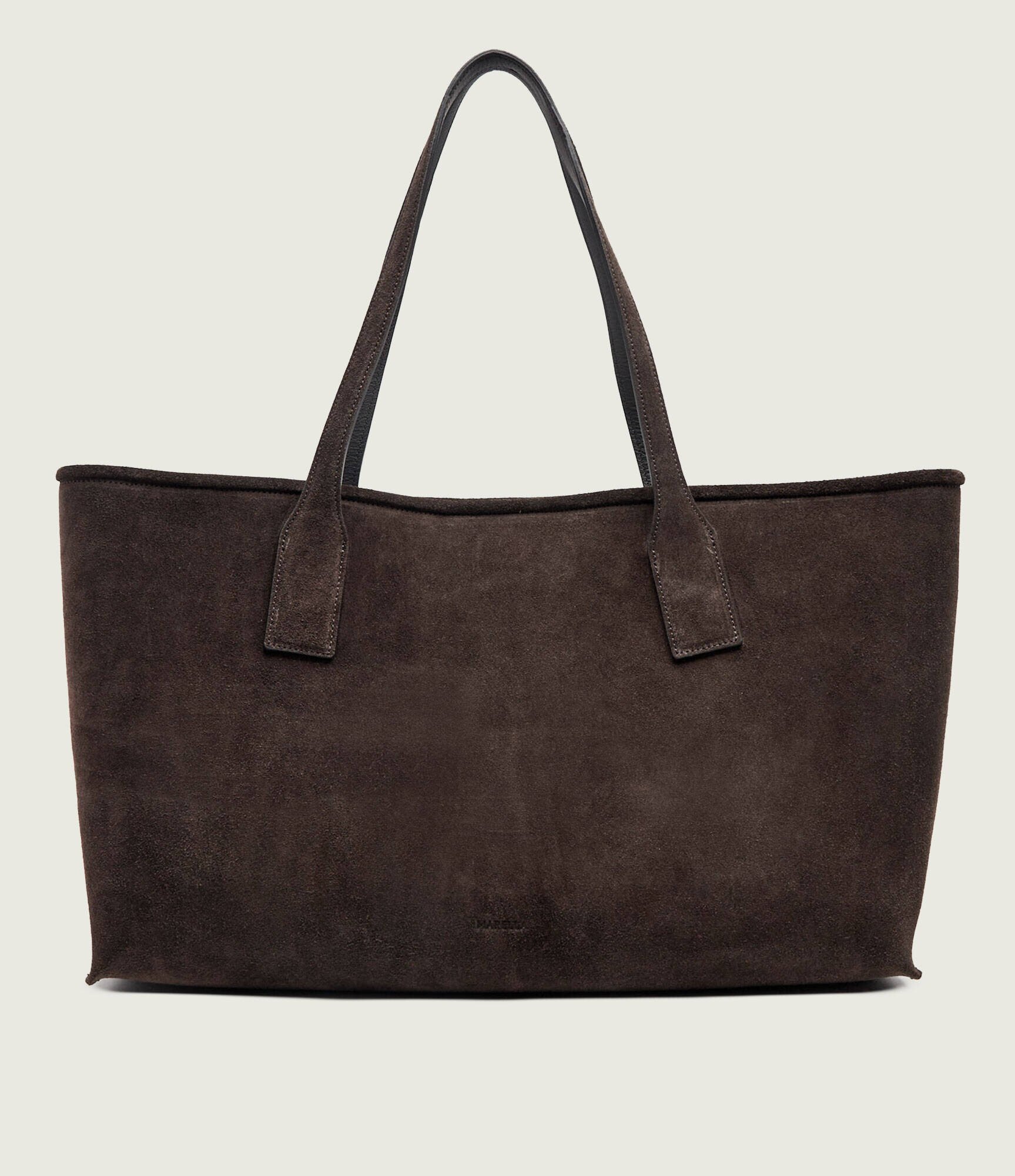 Marella Geantă shopper 2 în 1 Mlaecru | piele întoarsă
