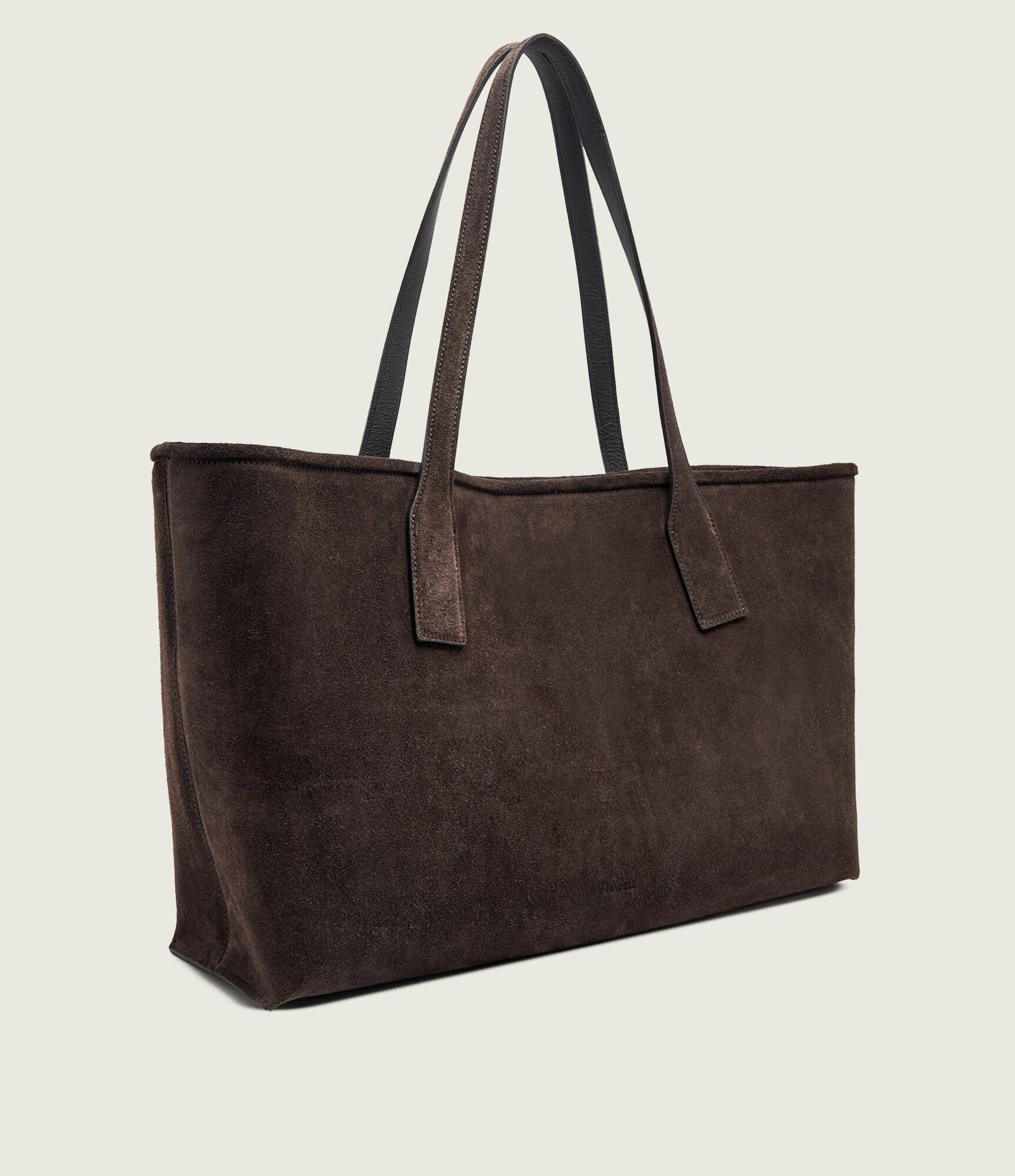 Marella Geantă shopper 2 în 1 Mlaecru | piele întoarsă
