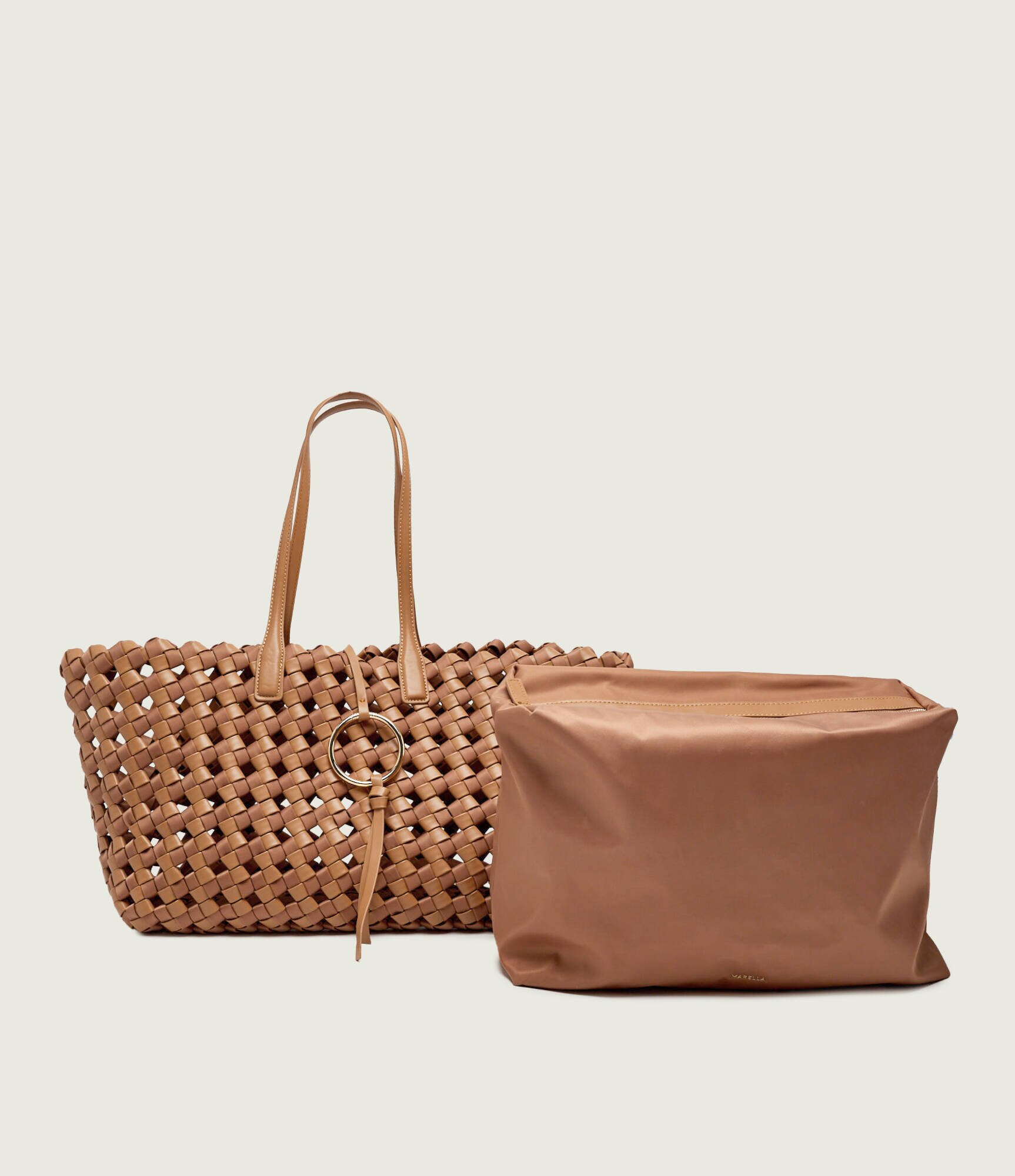 Marella Geantă shopper + borsetă MLASPUMA