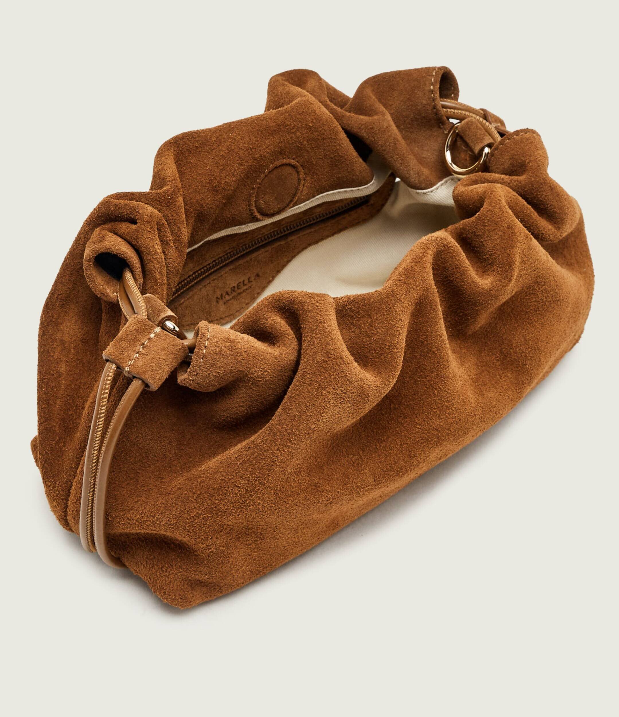 Marella Geantă tip sac Mlacime | piele întoarsă