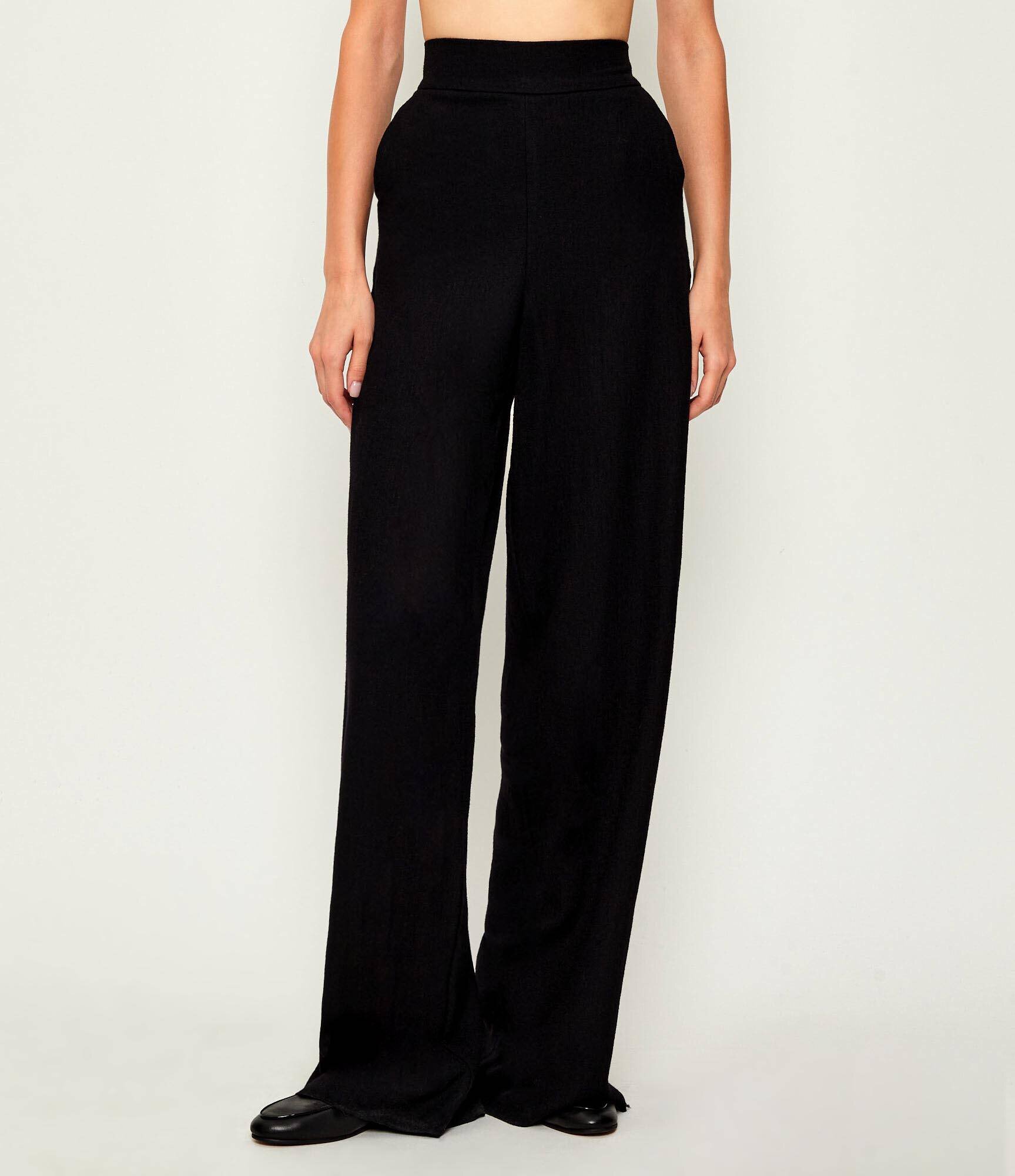 Marella Pantaloni DOROTY | flare fit cu adaos de lână