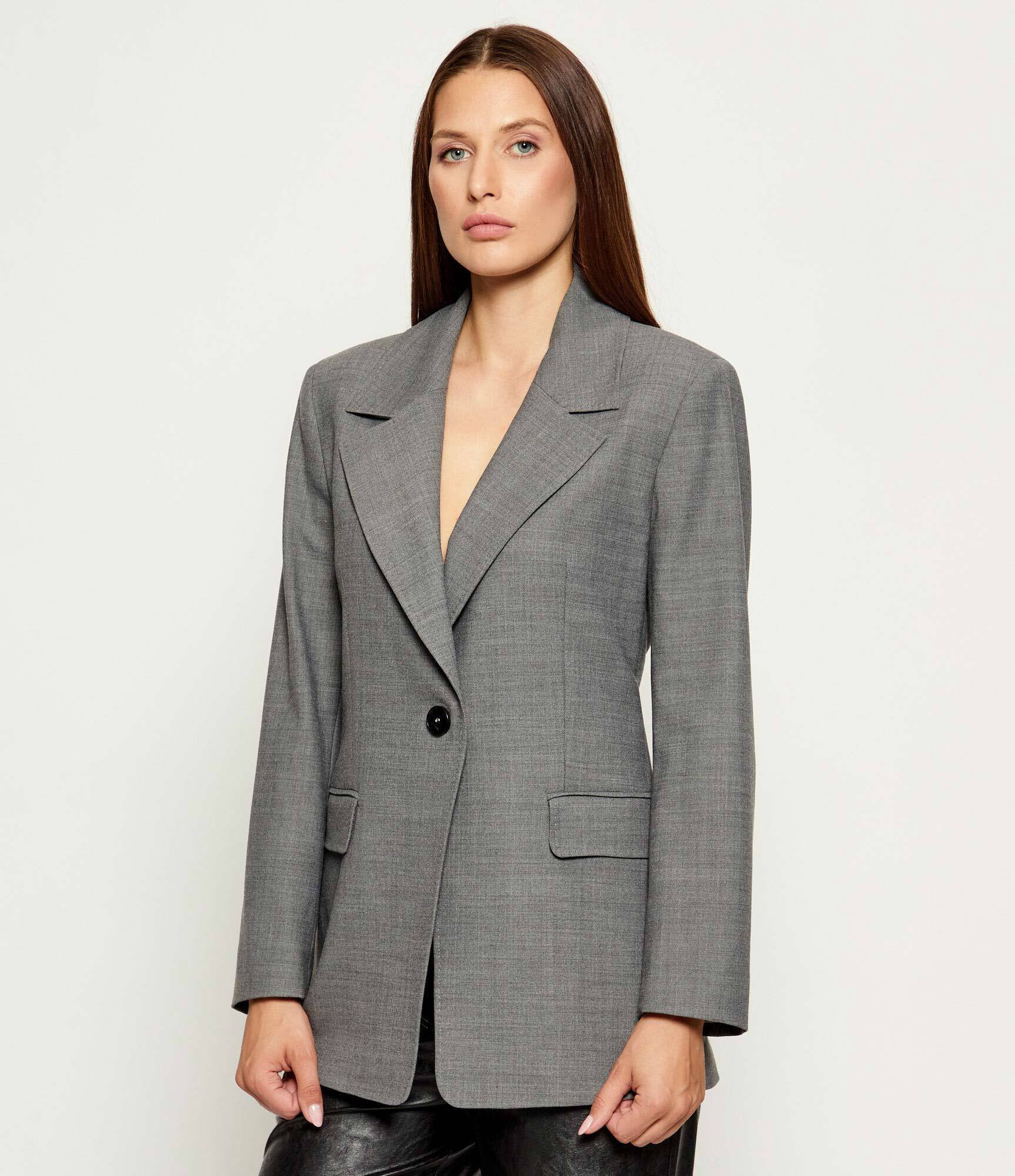 Marella Sacou Siamese | regular fit cu adaos de lână