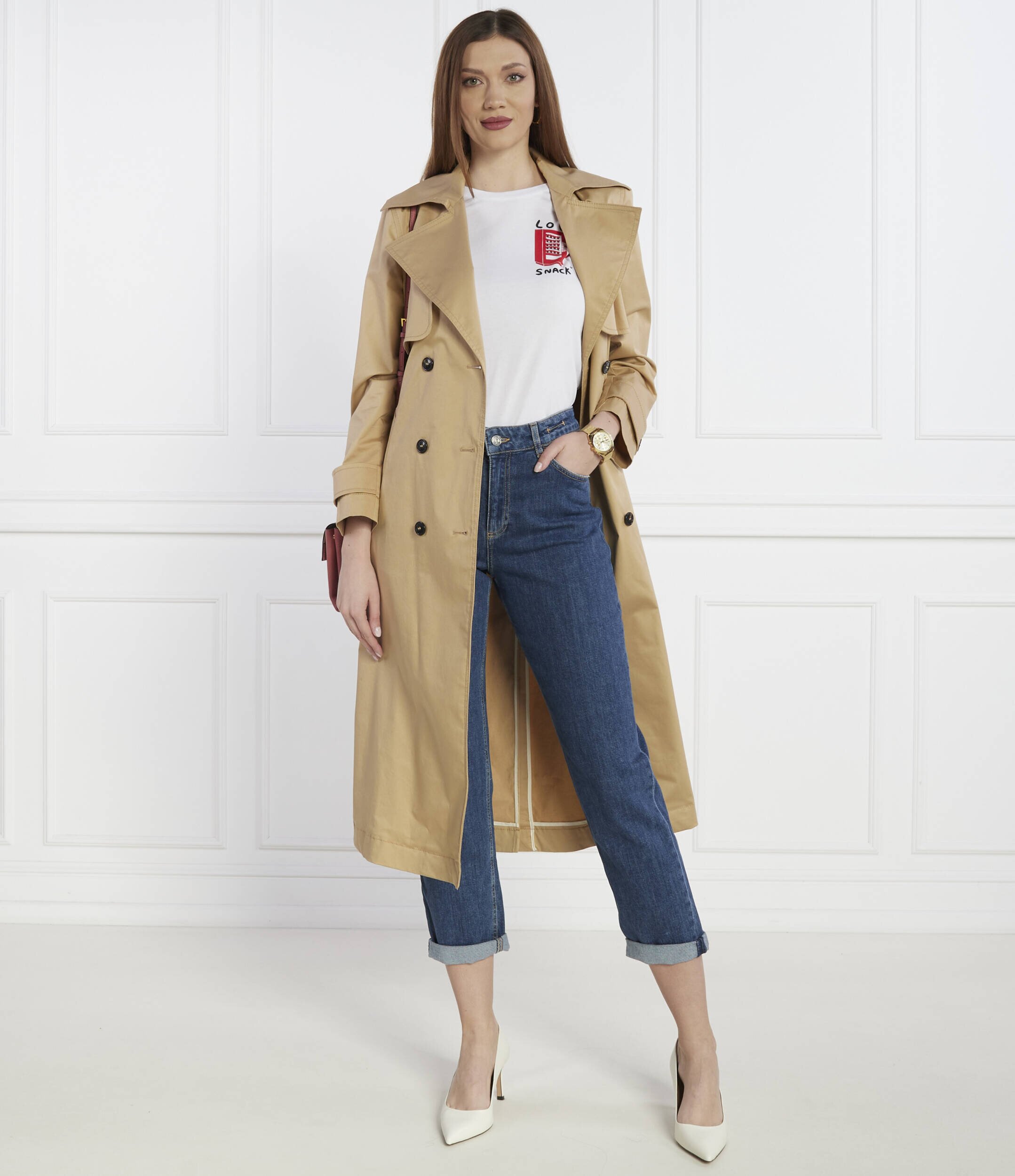 Marella SPORT Blugi TOMBOY | Slim Fit | denim