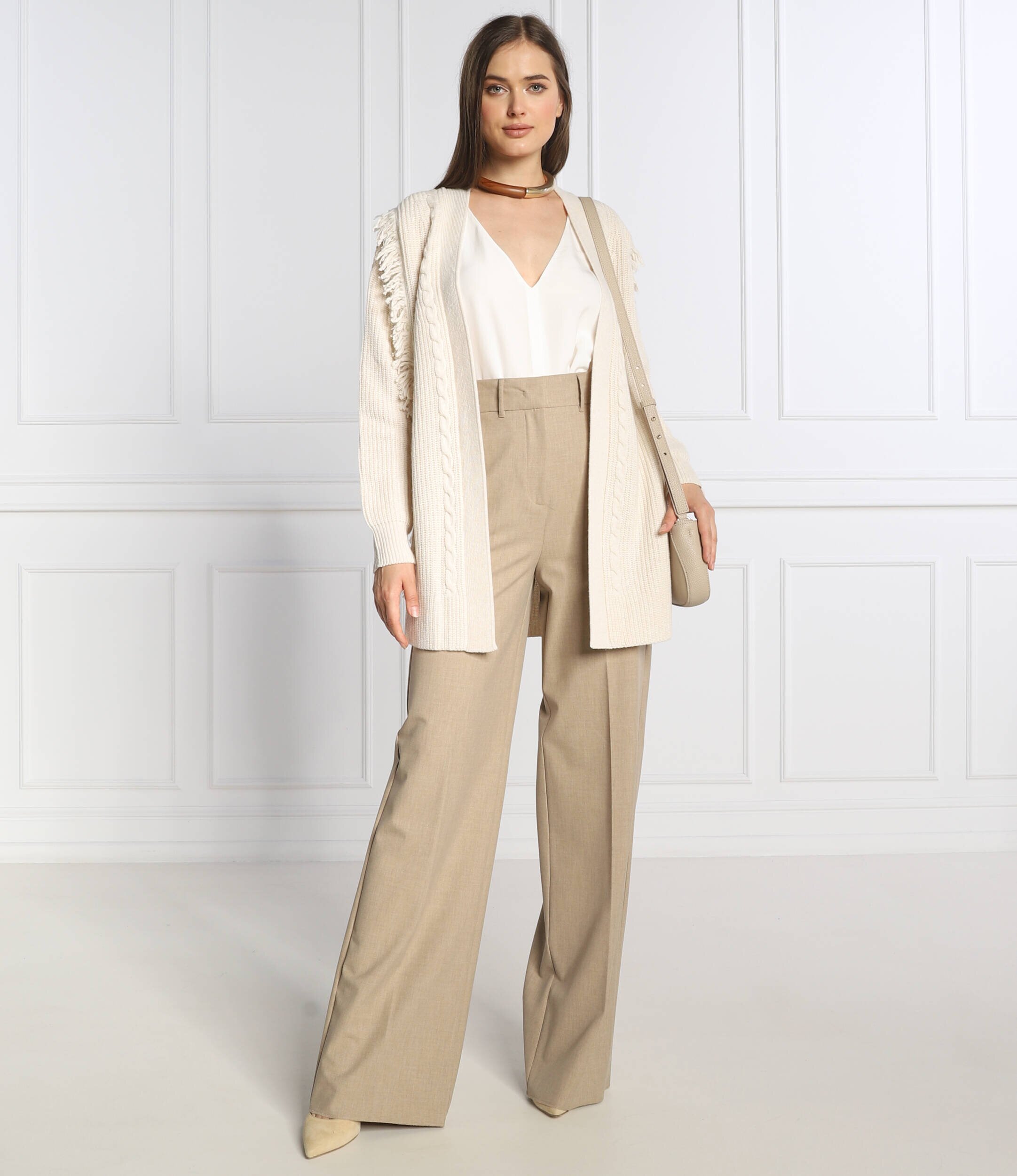 Marella SPORT Cardigan BABELE | Regular Fit cu adaos de lână și cașmir