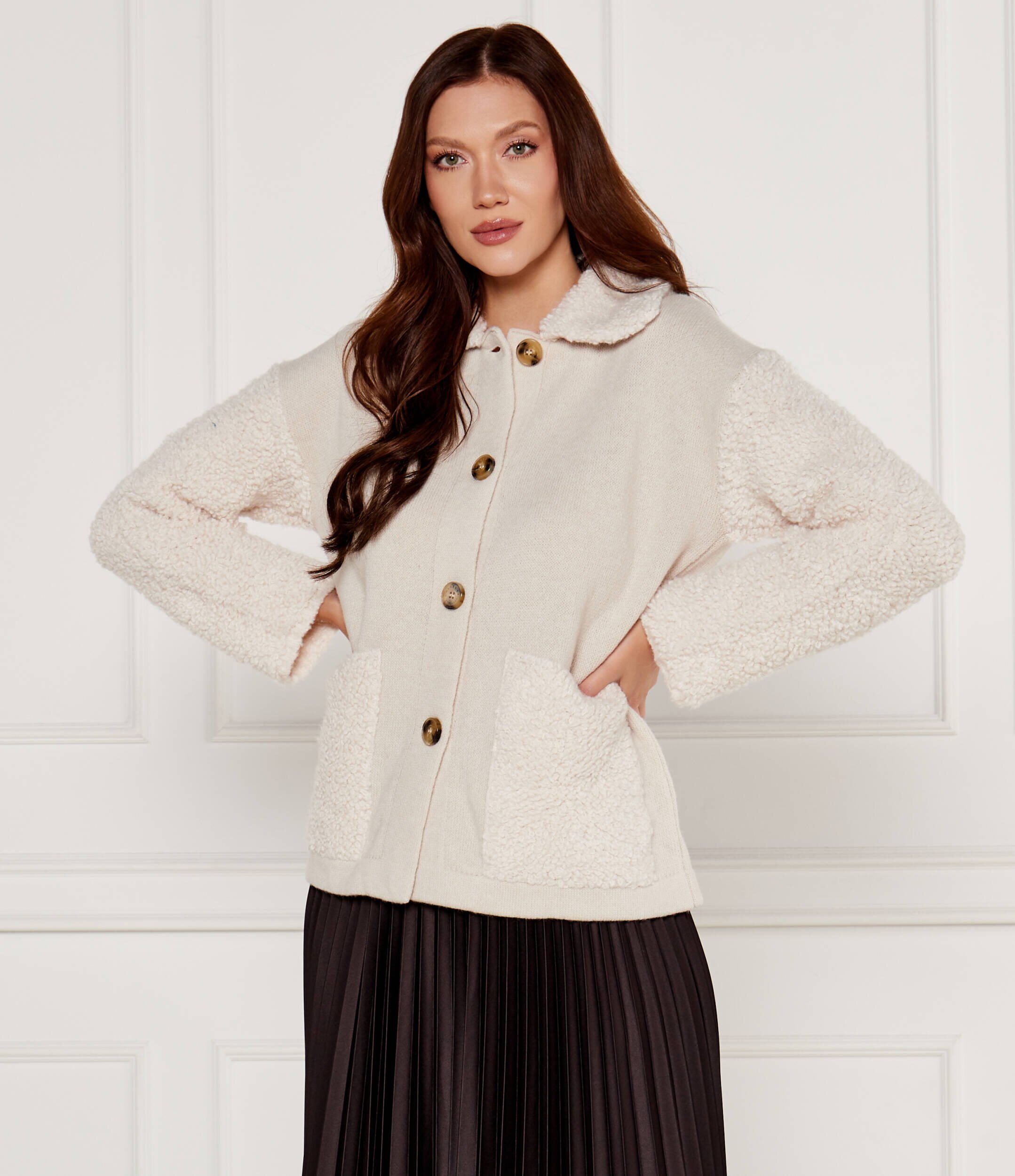 Marella SPORT De lână cardigan | Loose fit