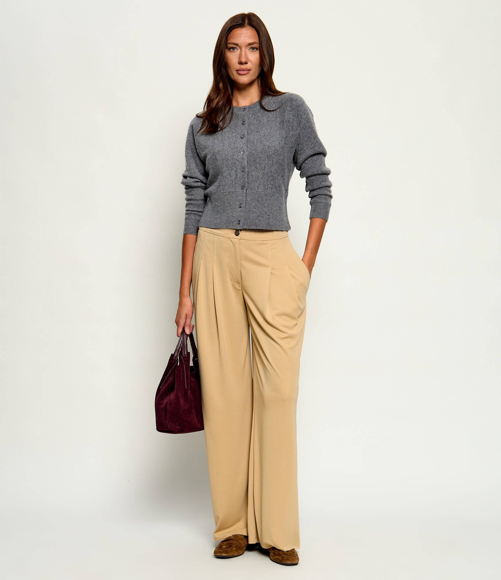 Marella SPORT De lână cardigan Mlsmanto | regular fit cu adaos de cașmir