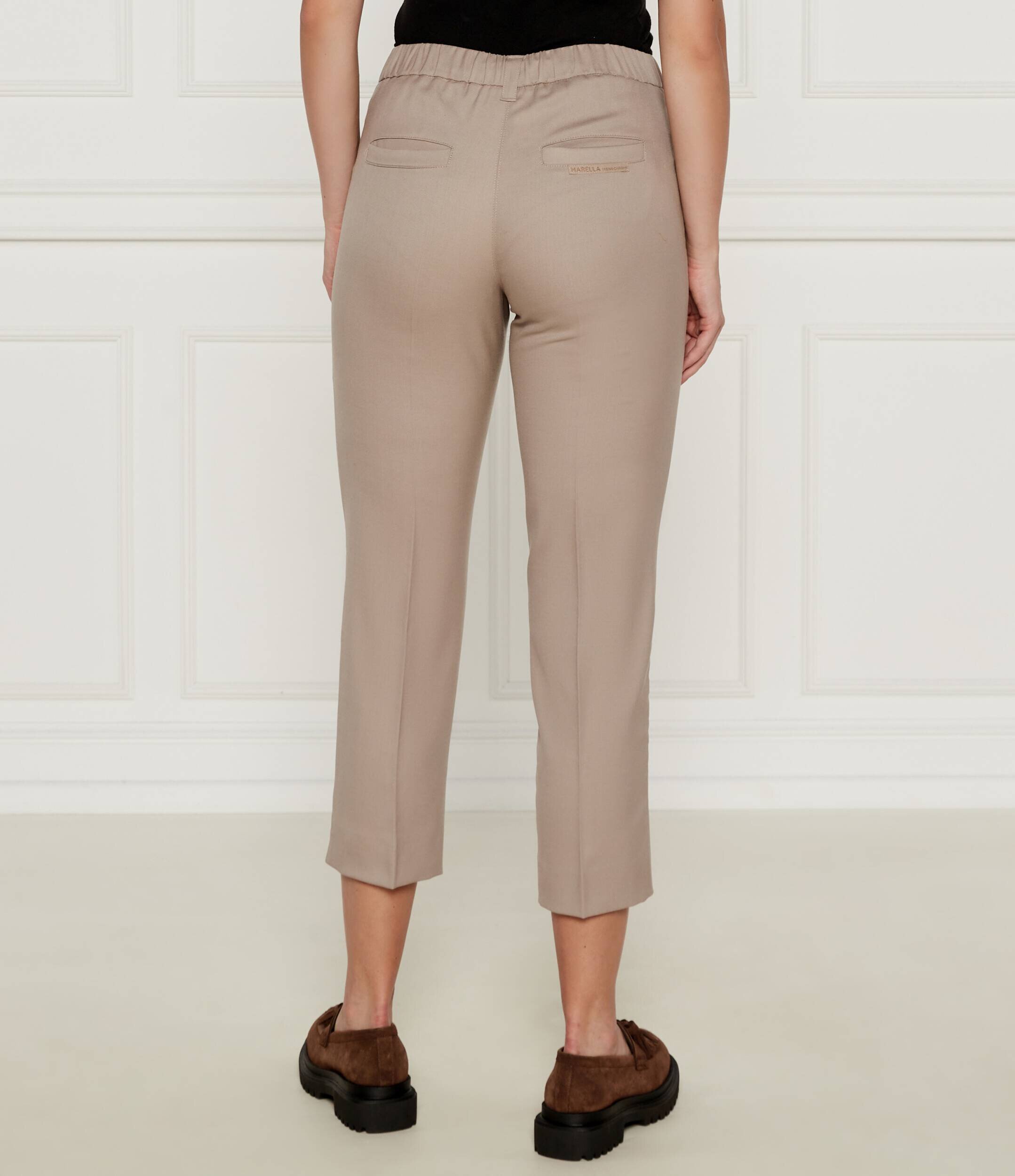 Marella SPORT De lână pantaloni țigarete LAZZARA