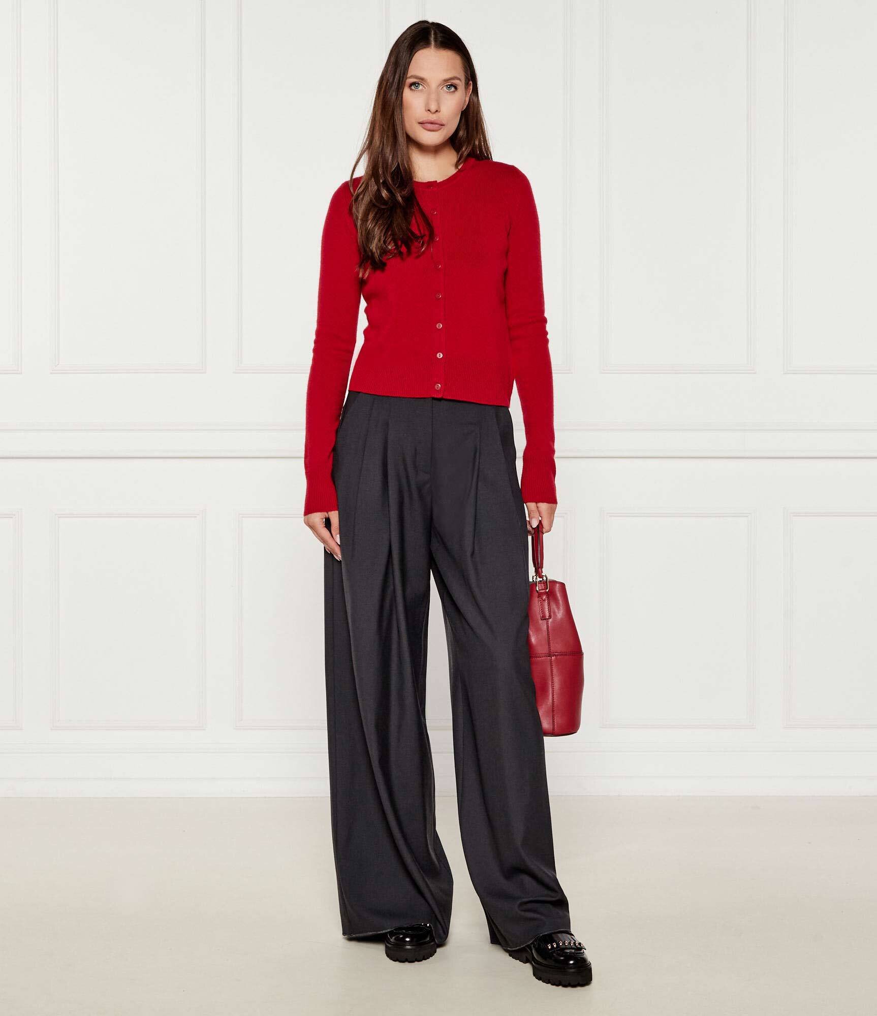 Marella SPORT De lână pantaloni Ulzio | flare fit