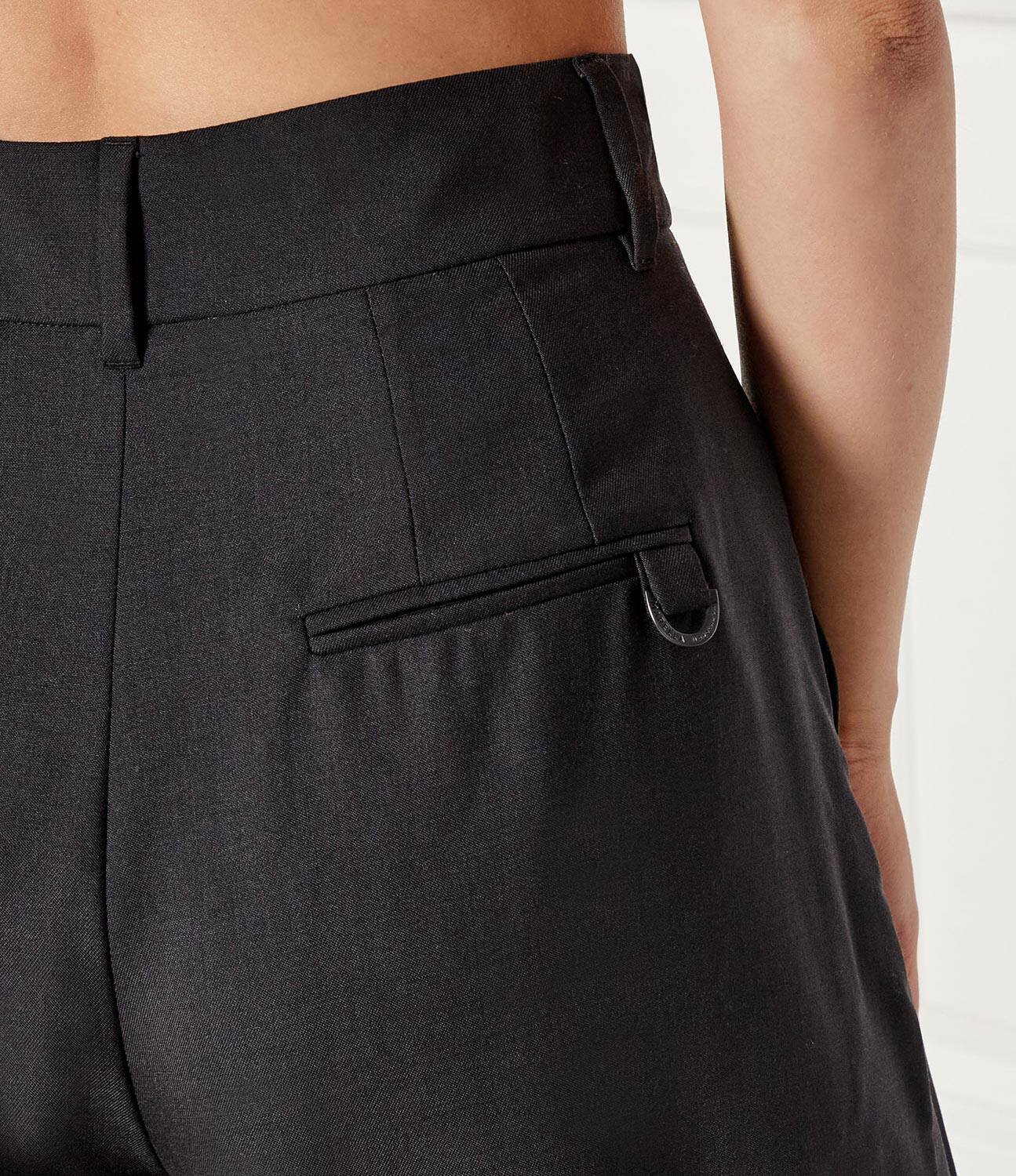 Marella SPORT De lână pantaloni Ulzio | flare fit
