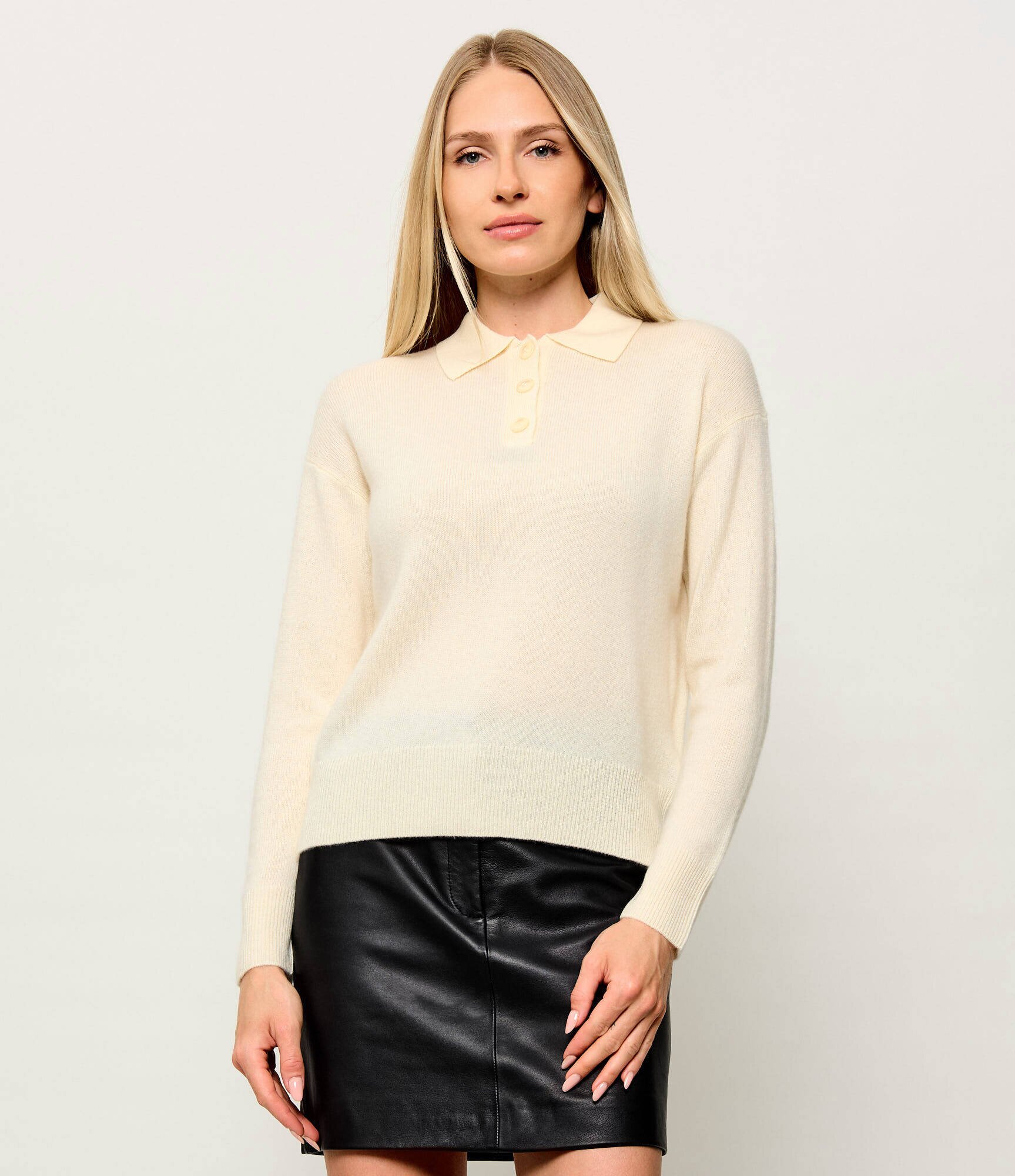 Marella SPORT De lână polo Mlsorma | Relaxed fit cu adaos de cașmir