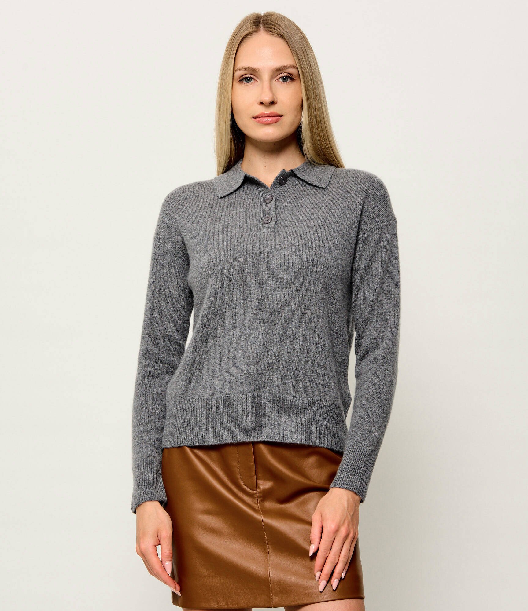 Marella SPORT De lână polo Mlsorma | Relaxed fit cu adaos de cașmir