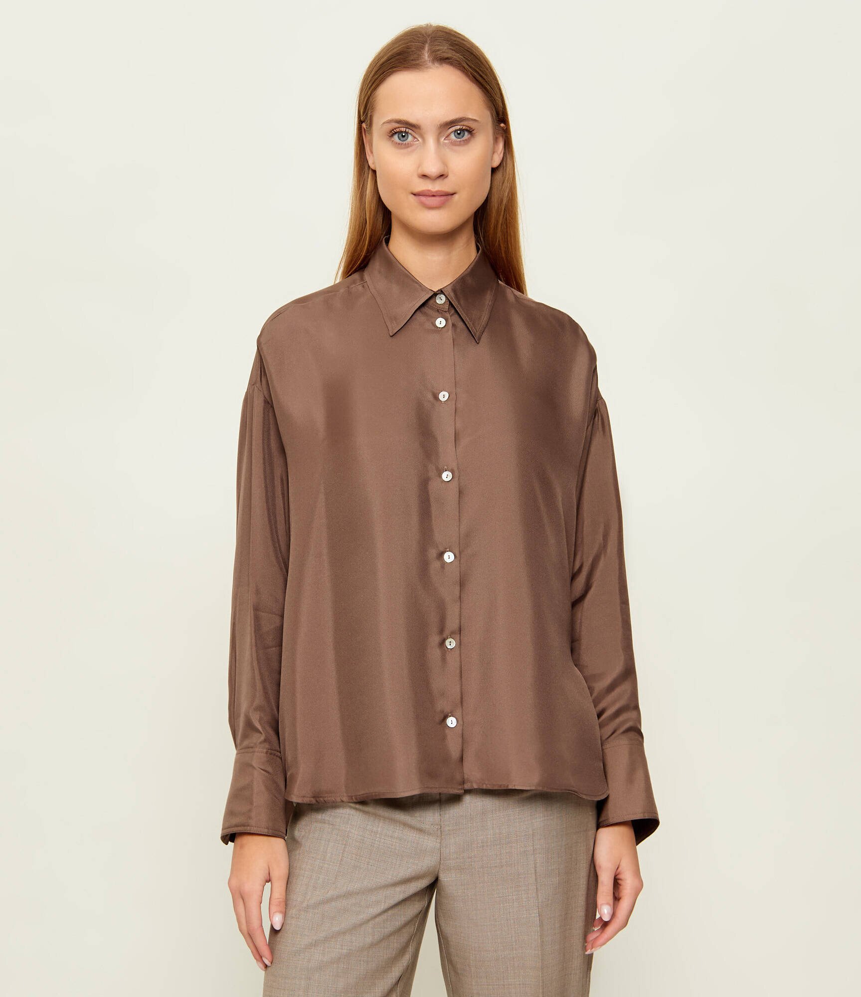 Marella SPORT De mătase cămașă MLMFARO | Relaxed fit
