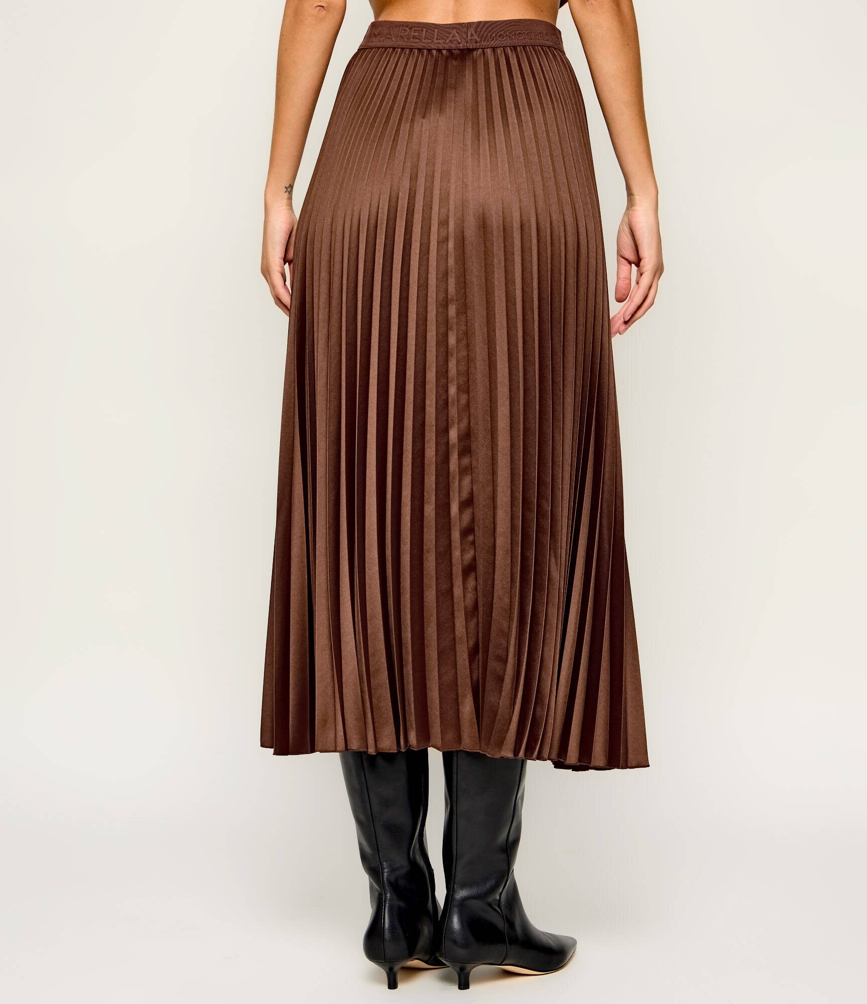 Marella SPORT De satin fustă Mllesodo