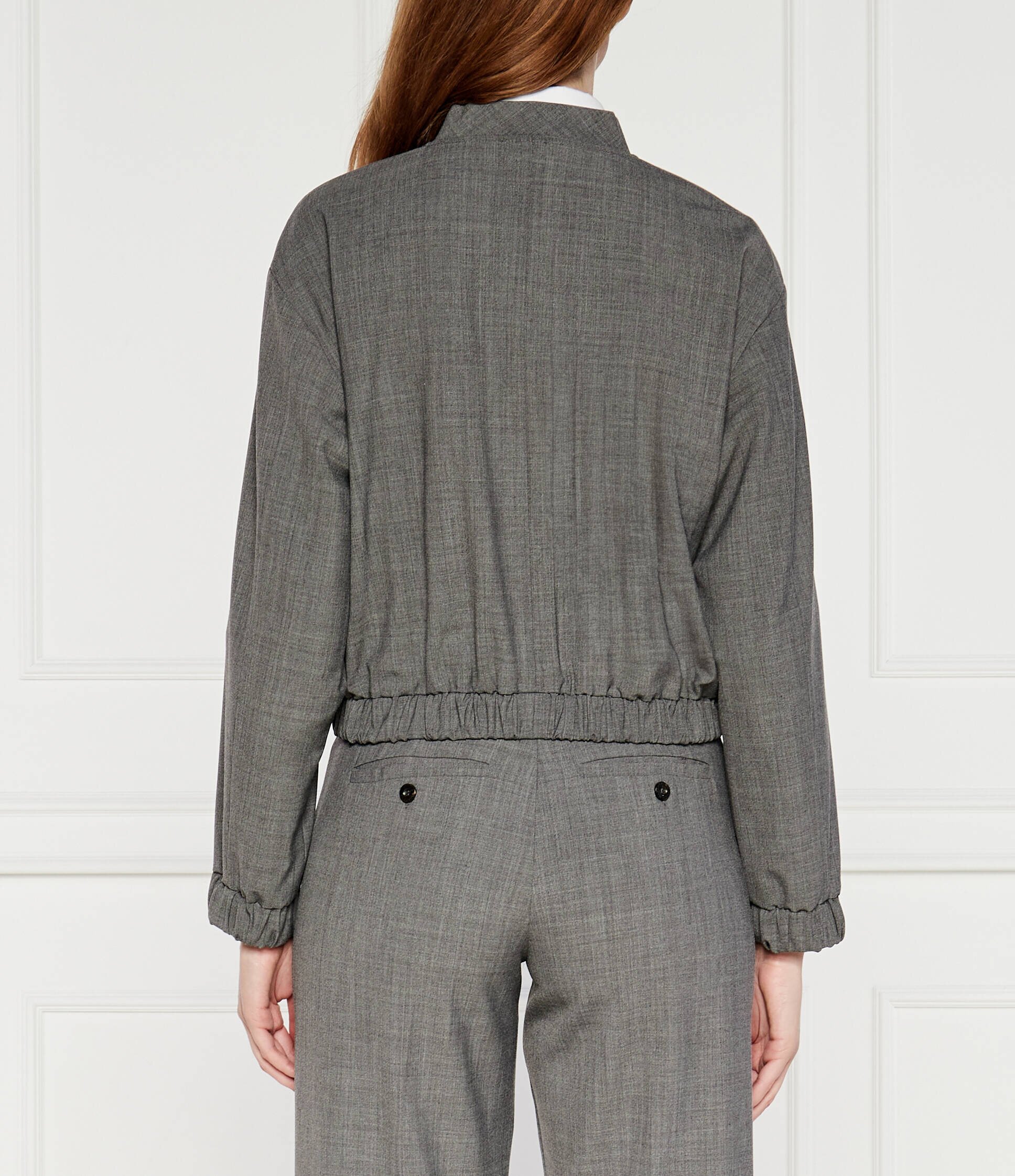 Marella SPORT Geacă bomber Pleiadi | Cropped Fit cu adaos de lână