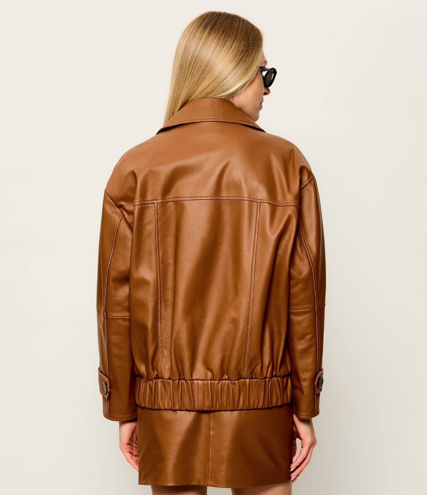 Marella SPORT Geacă de piele Mlspallore | Loose fit