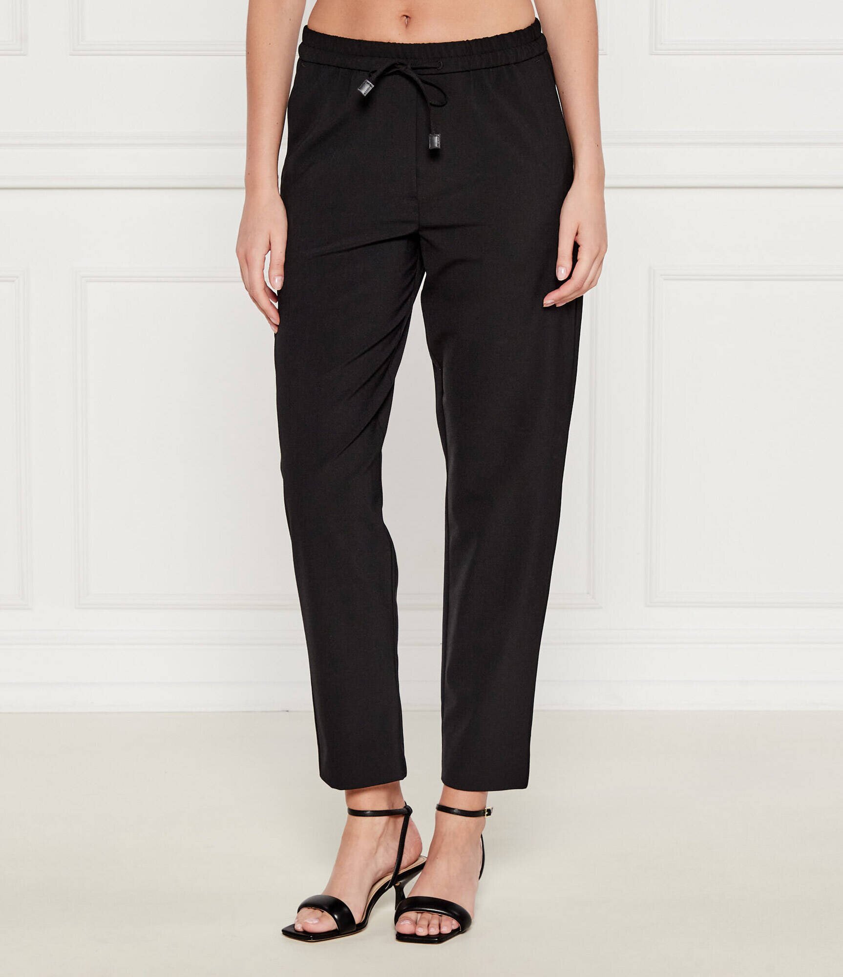 Marella SPORT Pantaloni BRUNO | Tapered fit cu adaos de lână