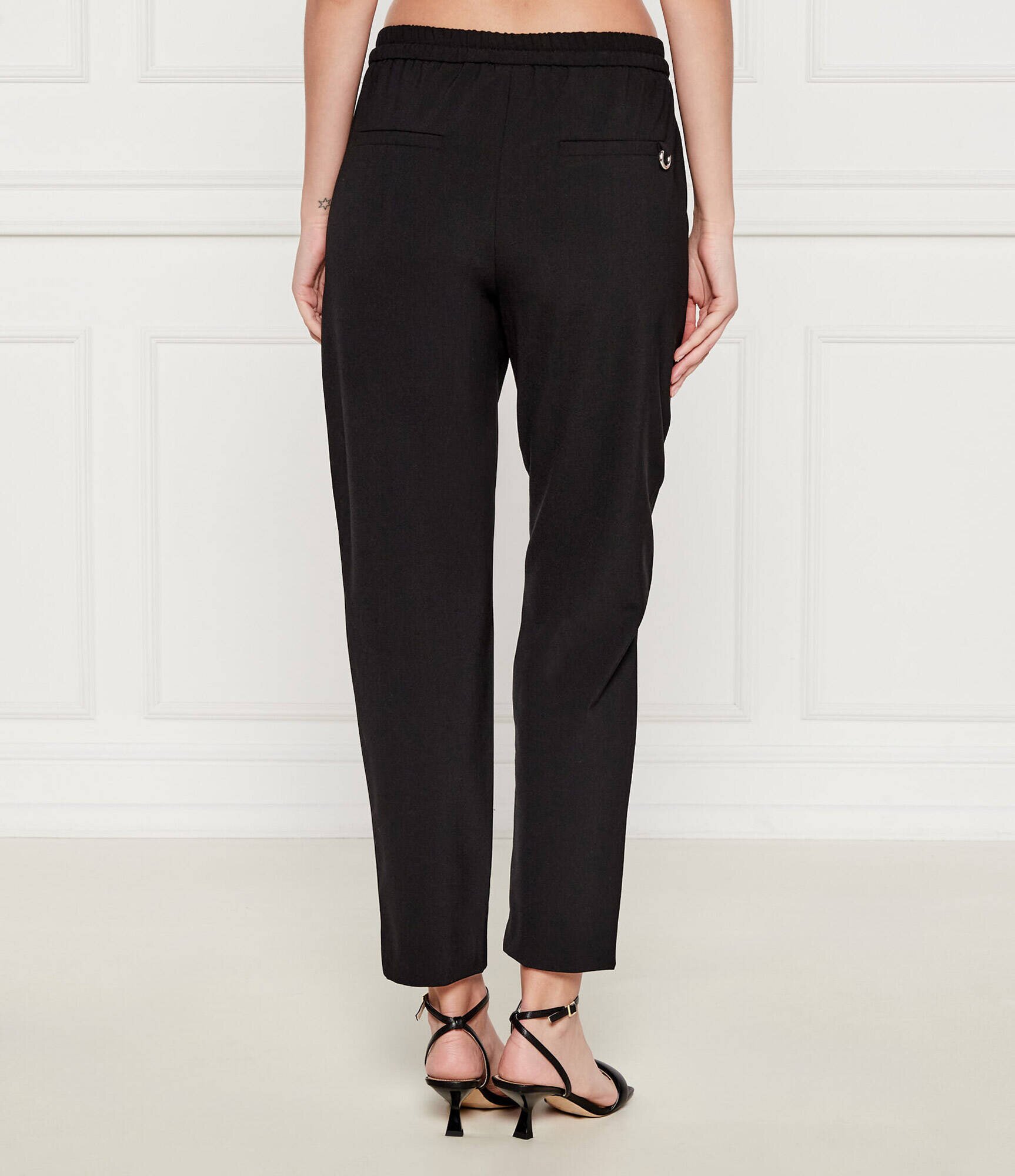 Marella SPORT Pantaloni BRUNO | Tapered fit cu adaos de lână