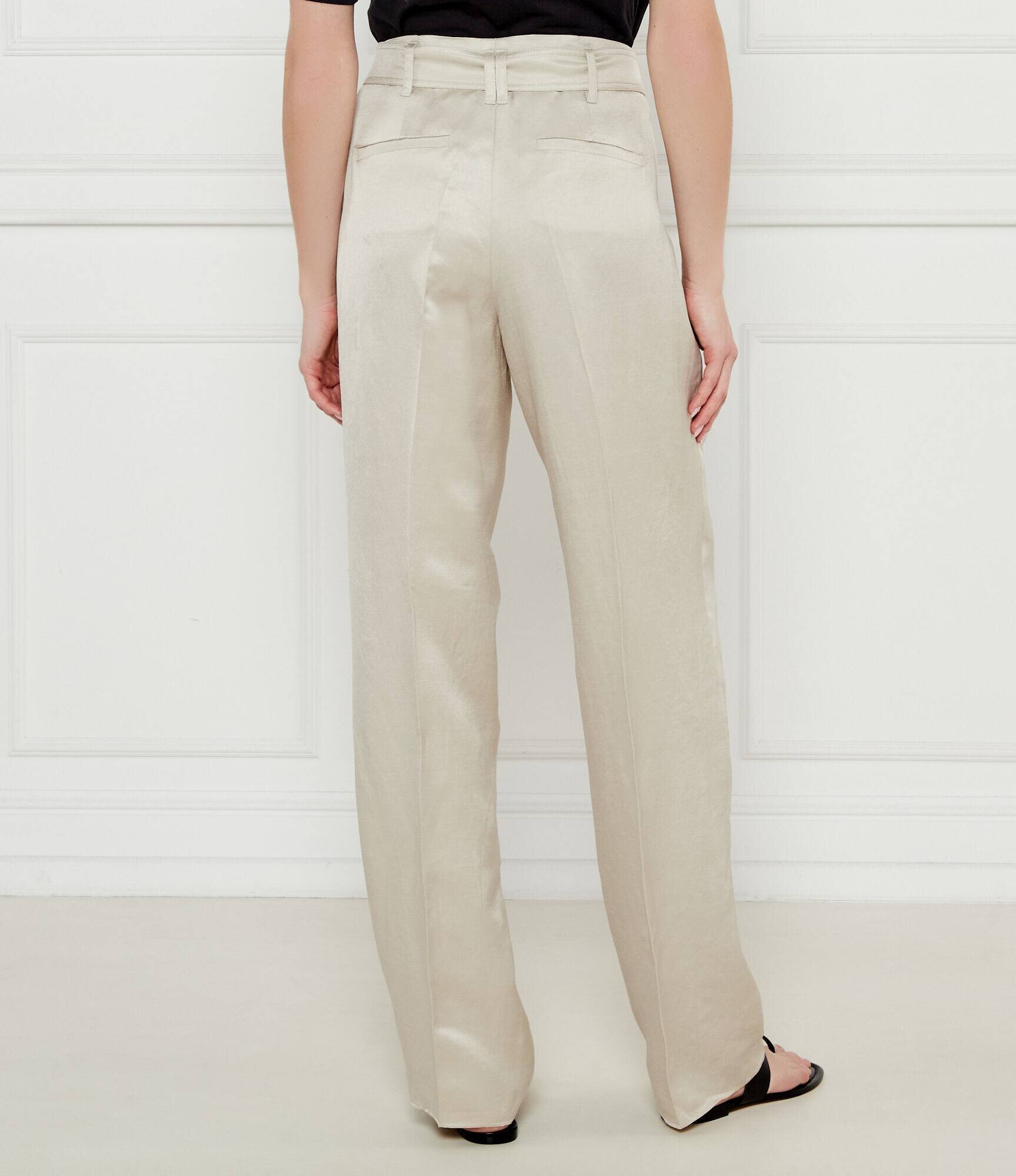 Marella SPORT Pantaloni FATTO | Loose fit | cu adaos de in