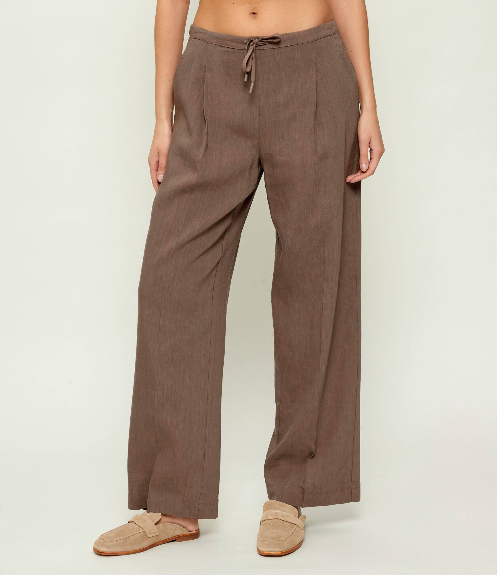 Marella SPORT Pantaloni MLMALLORO | Loose fit | cu adaos de in