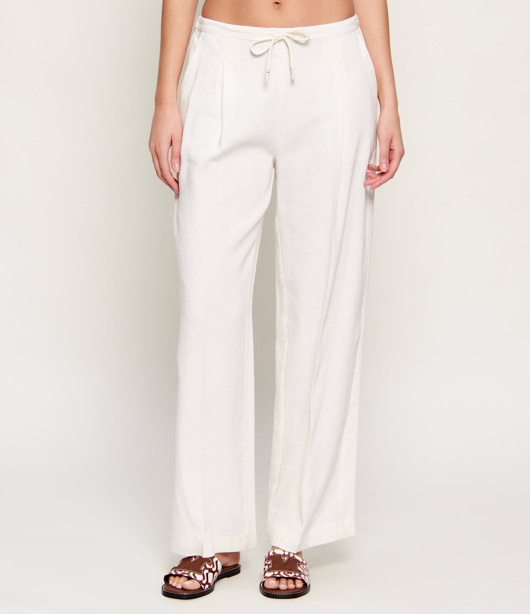 Marella SPORT Pantaloni MLMALLORO | Loose fit | cu adaos de in