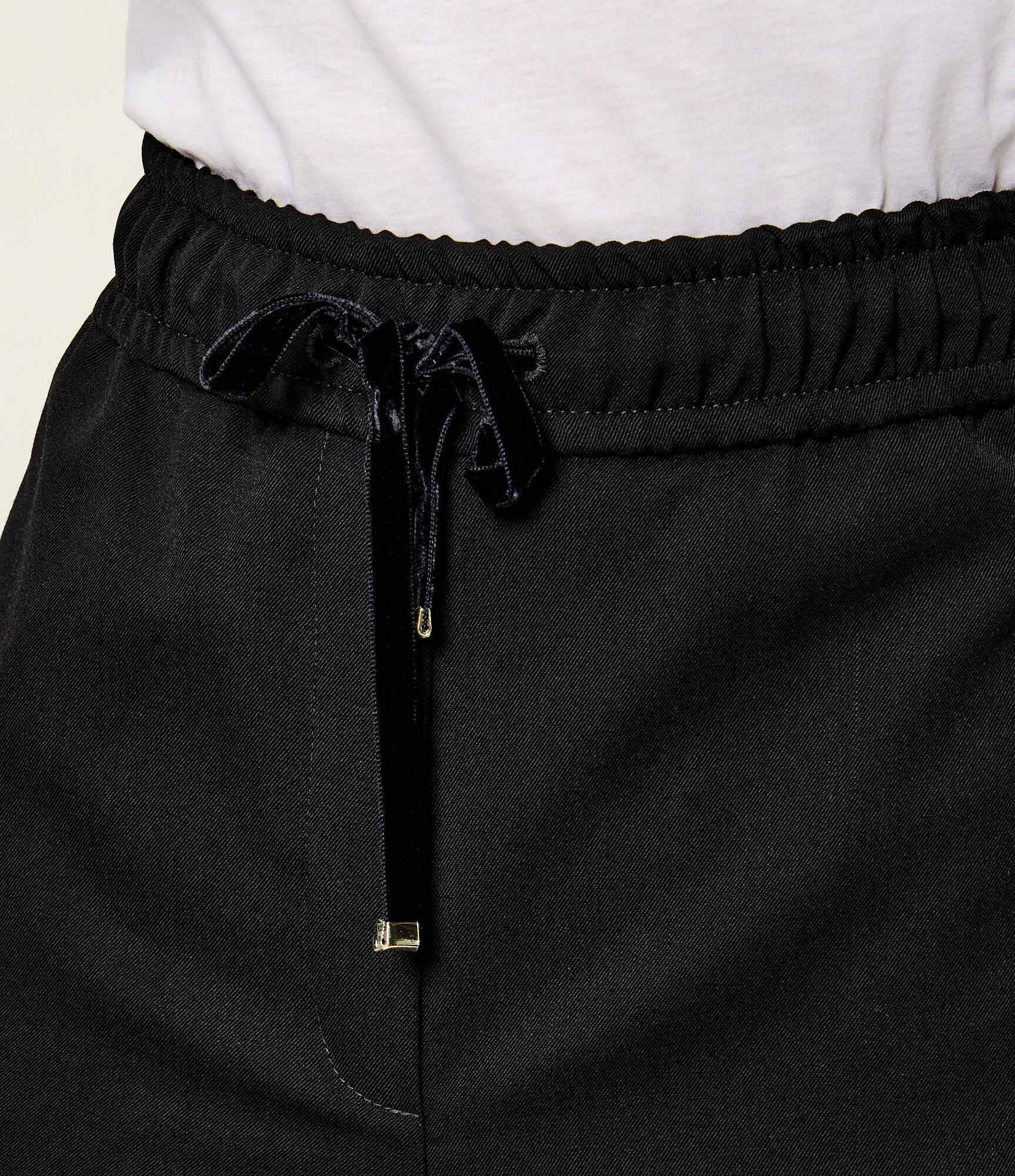 Marella SPORT Pantaloni Mlsbeato | Slim Fit cu adaos de lână