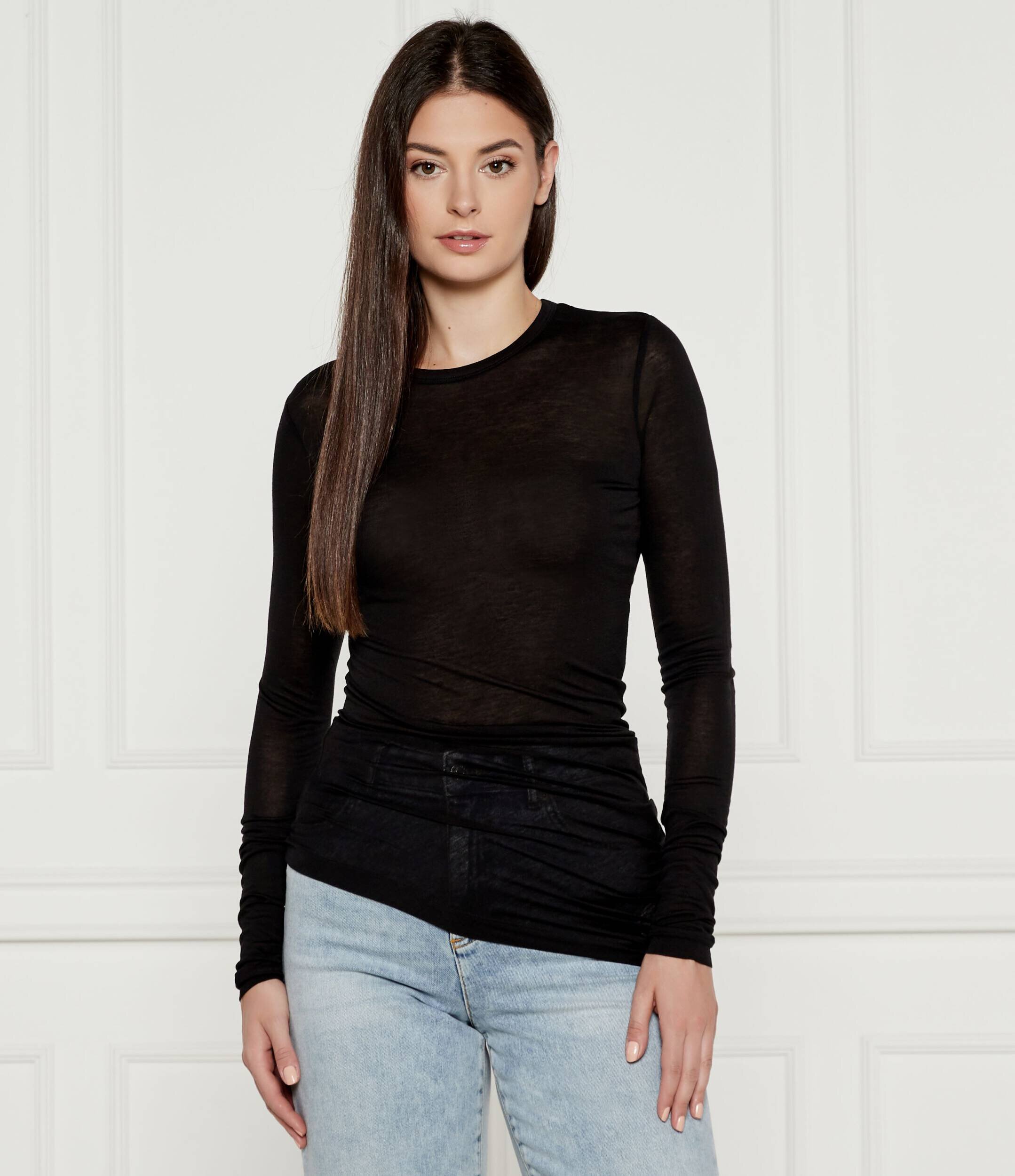 Max&Co Bluză ORIONE | Slim Fit cu adaos de lână