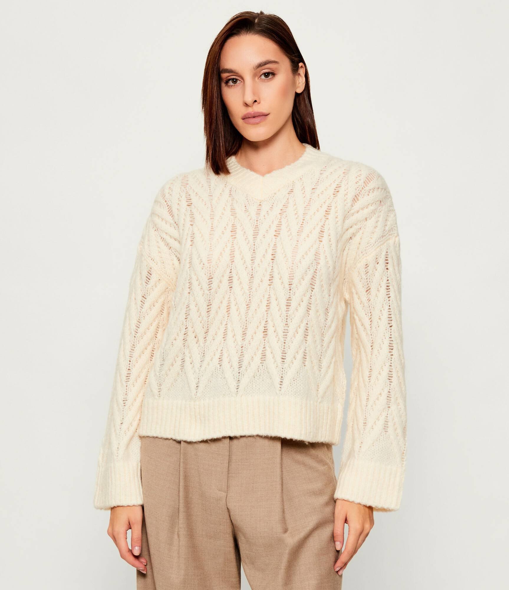 Max&Co De lână pulover CLAVIER | regular fit