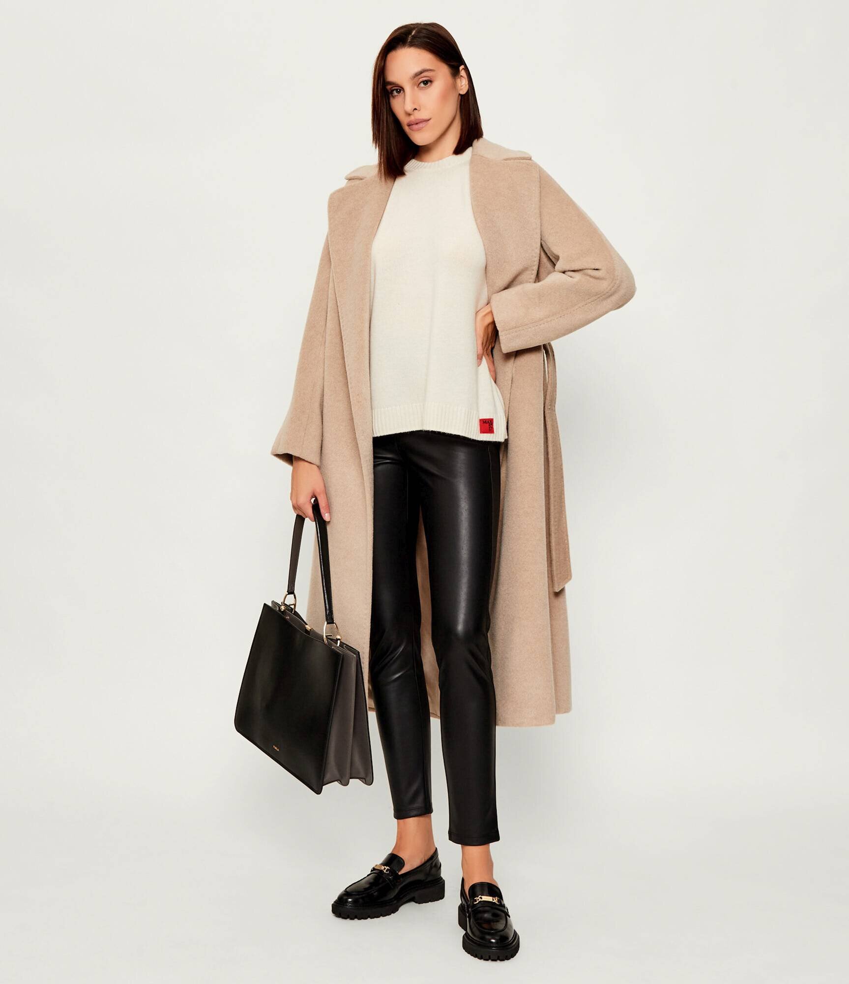 Max&Co De lână pulover PAPRICA | Loose fit cu adaos de cașmir
