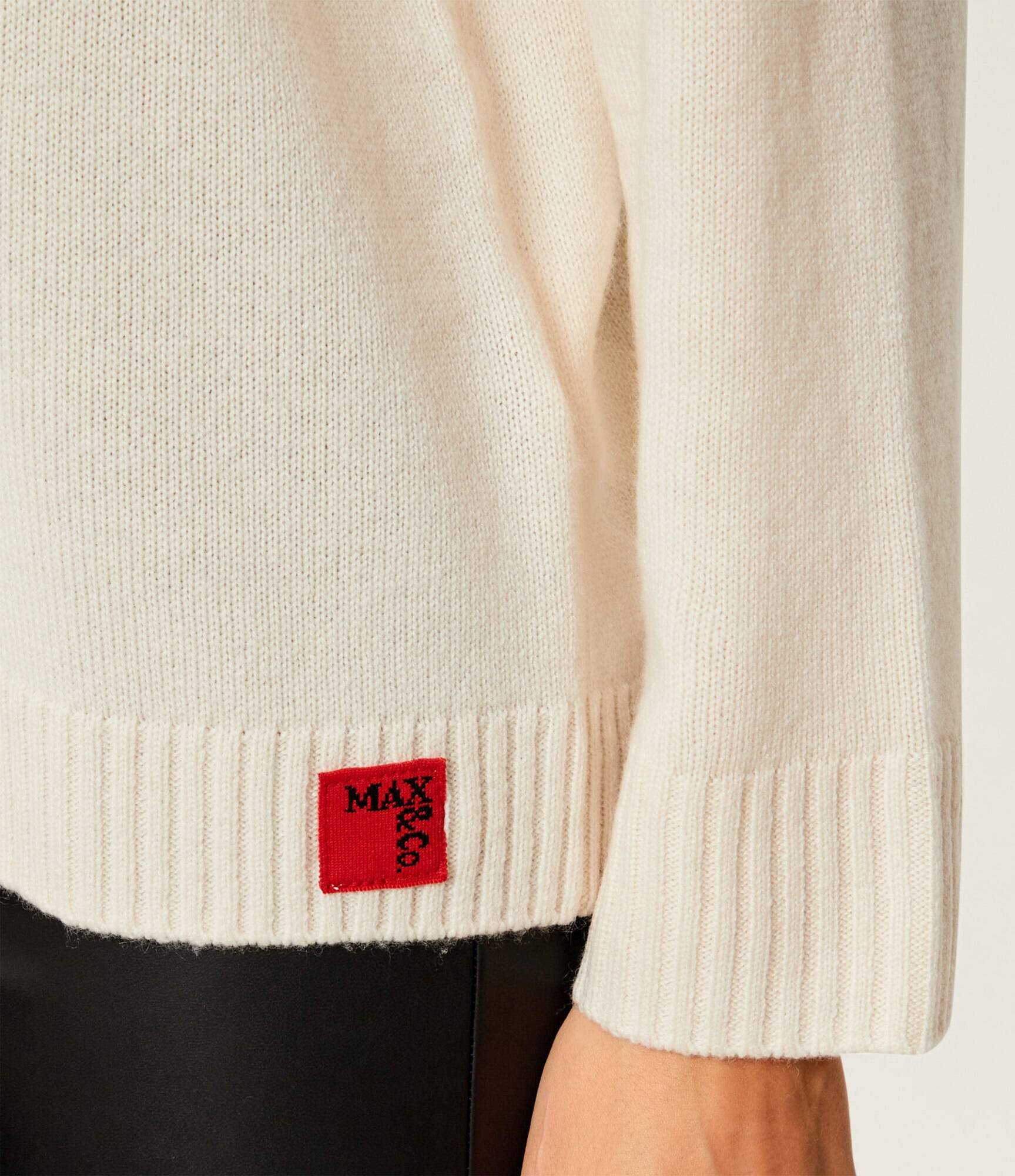 Max&Co De lână pulover PAPRICA | Loose fit cu adaos de cașmir