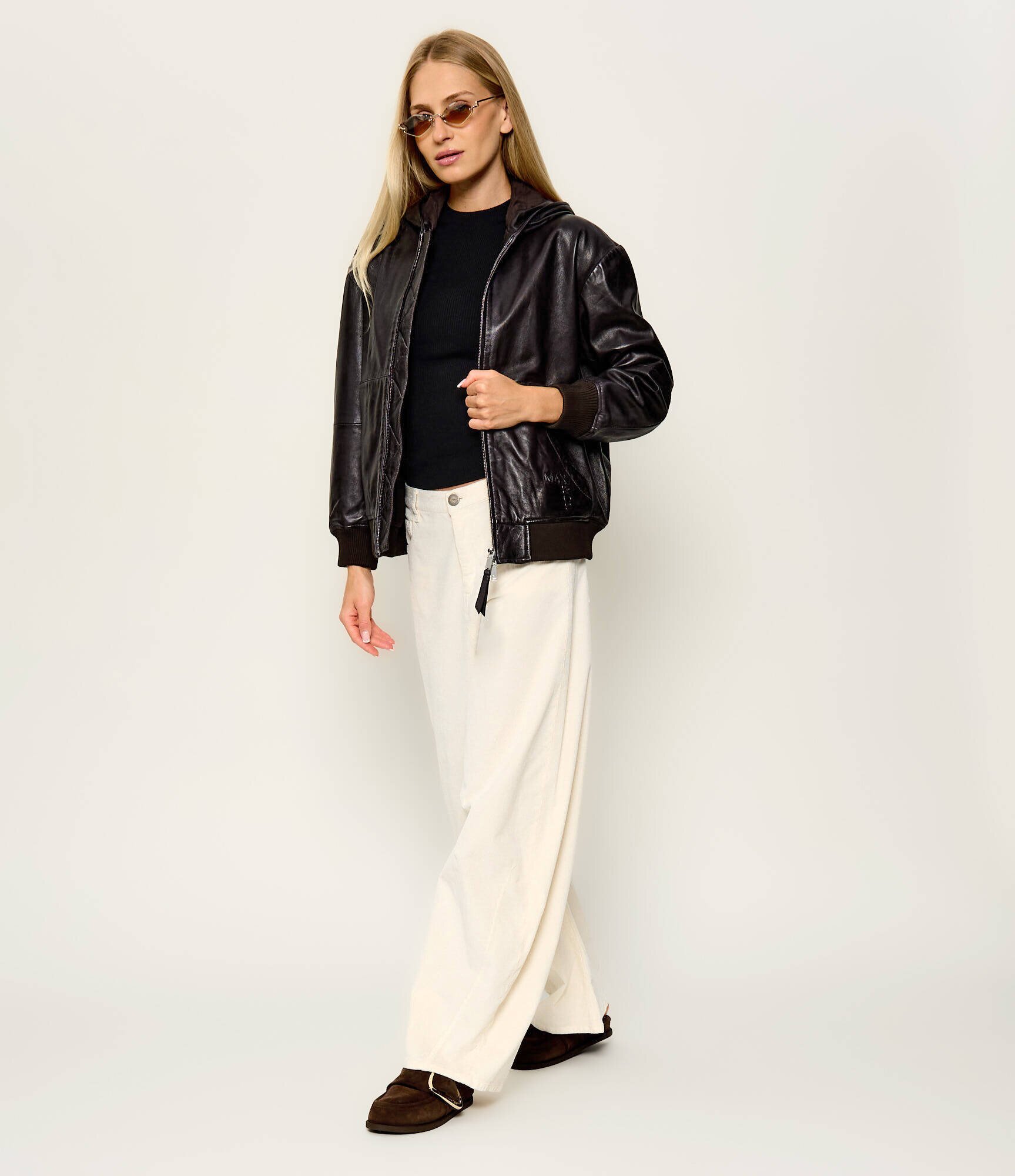 Max&Co Geacă de piele Mcogelo | Relaxed fit