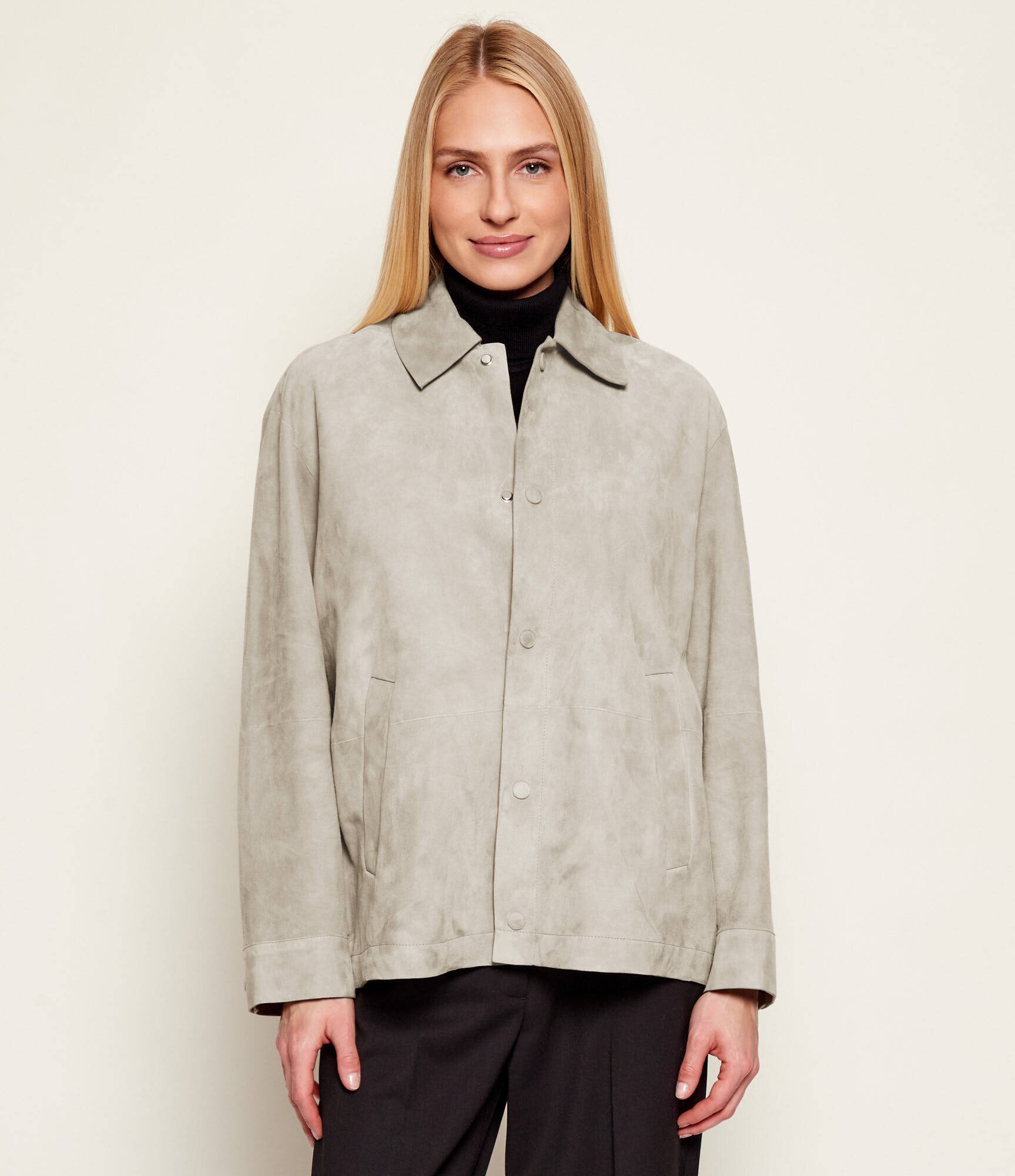 Max&Co Geacă MCOBOEMIA | Loose fit | piele întoarsă