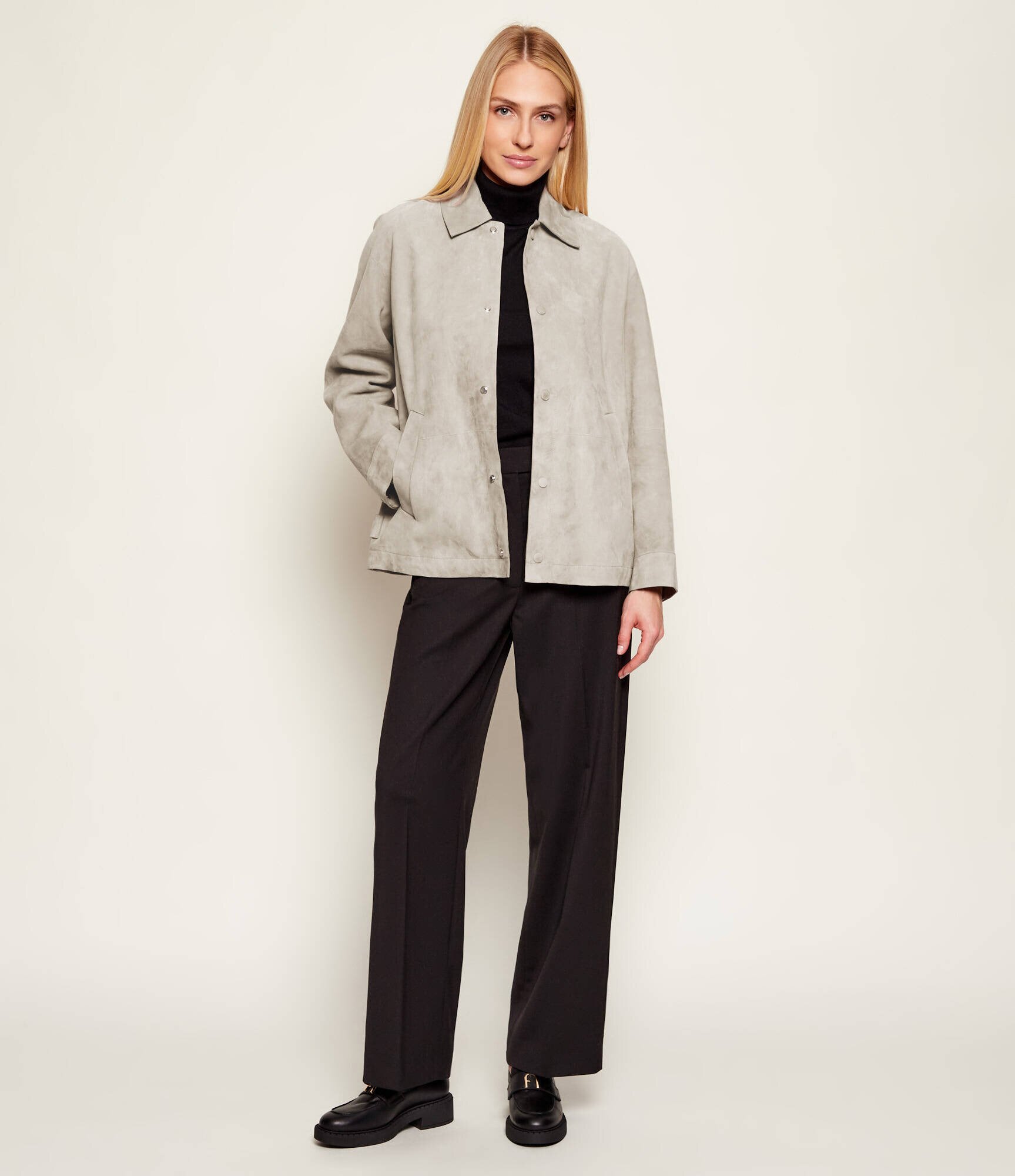 Max&Co Geacă MCOBOEMIA | Loose fit | piele întoarsă