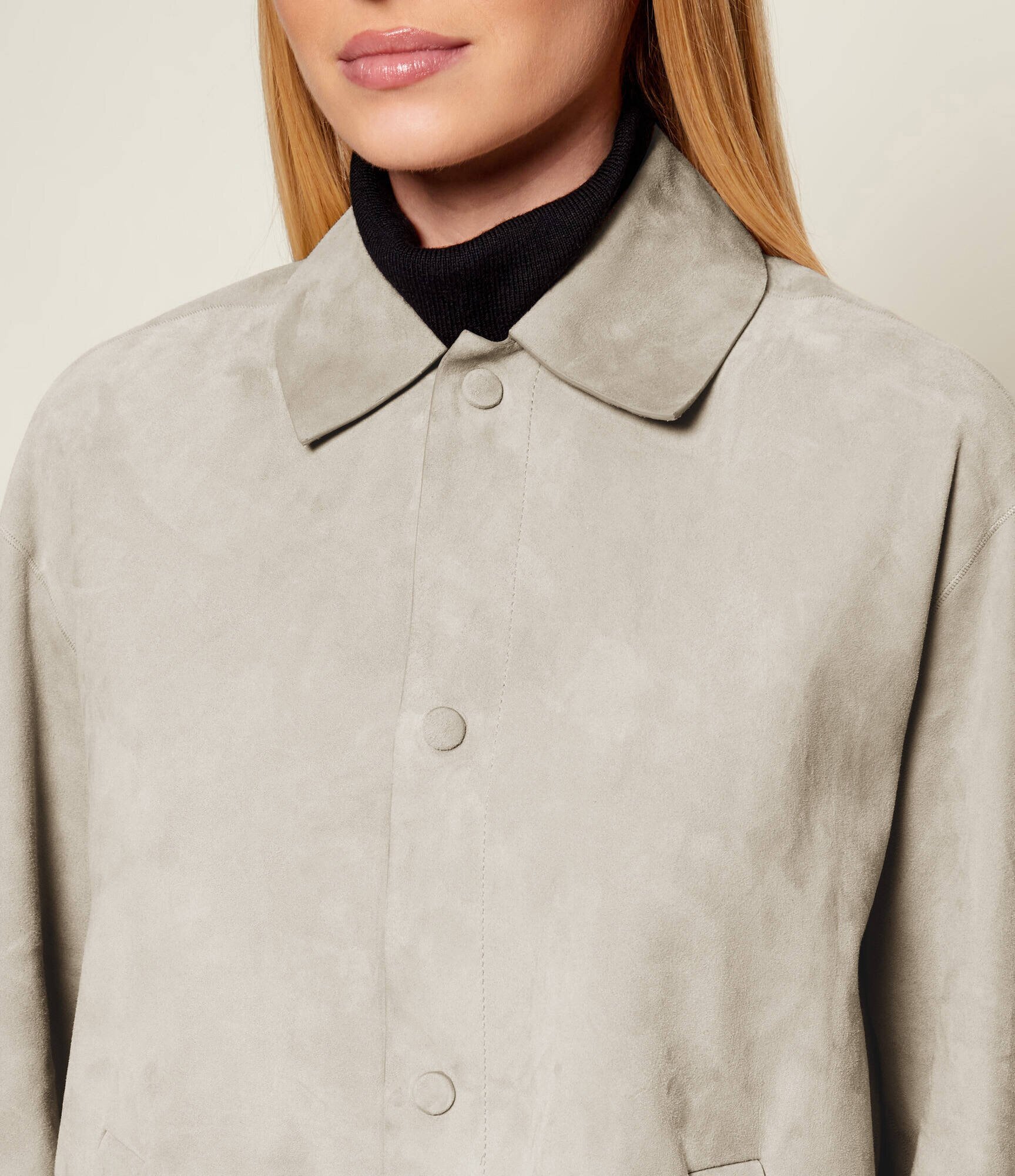 Max&Co Geacă MCOBOEMIA | Loose fit | piele întoarsă