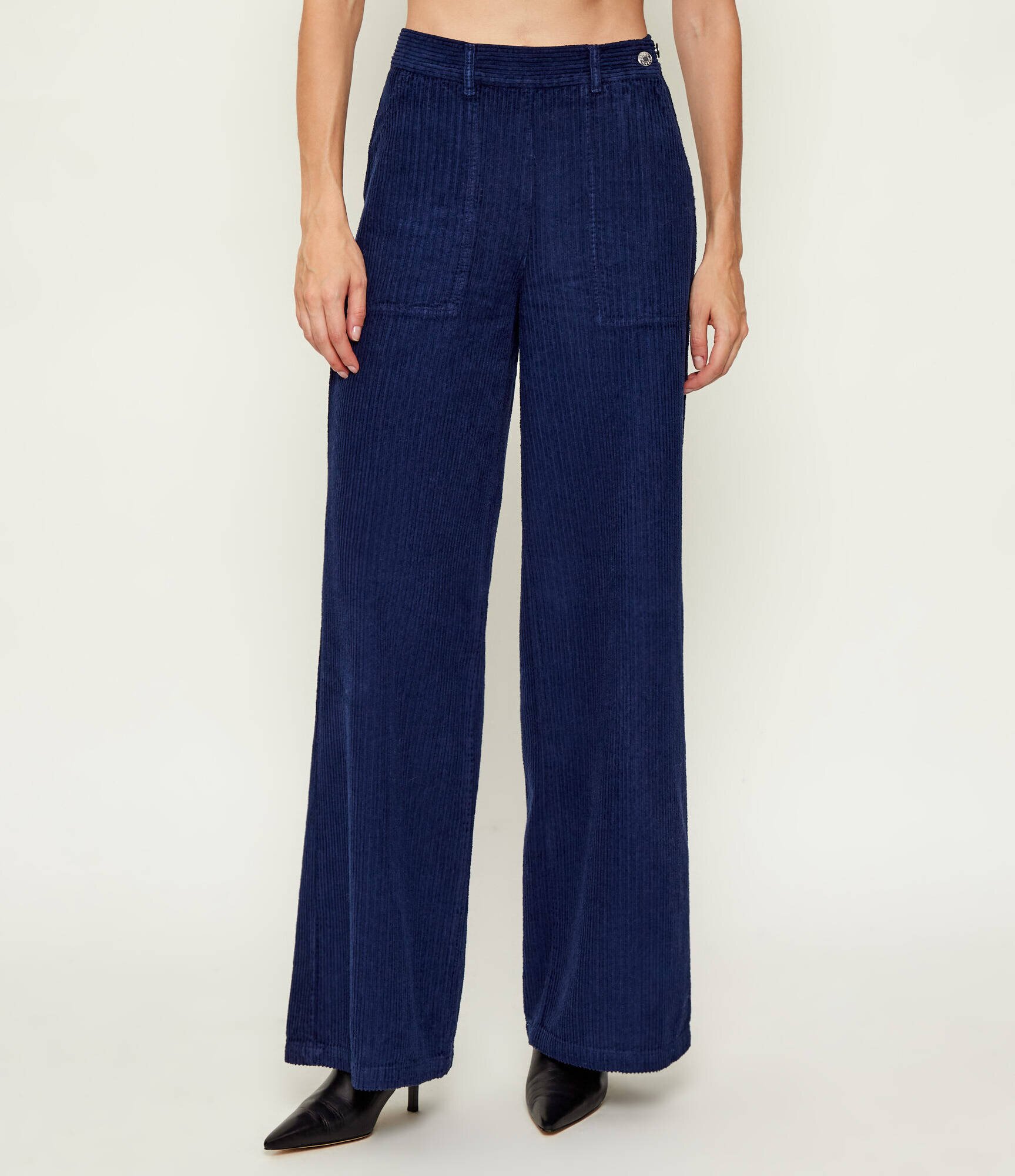 Max&Co Pantaloni GINOSA | Relaxed fit | catifea reiată