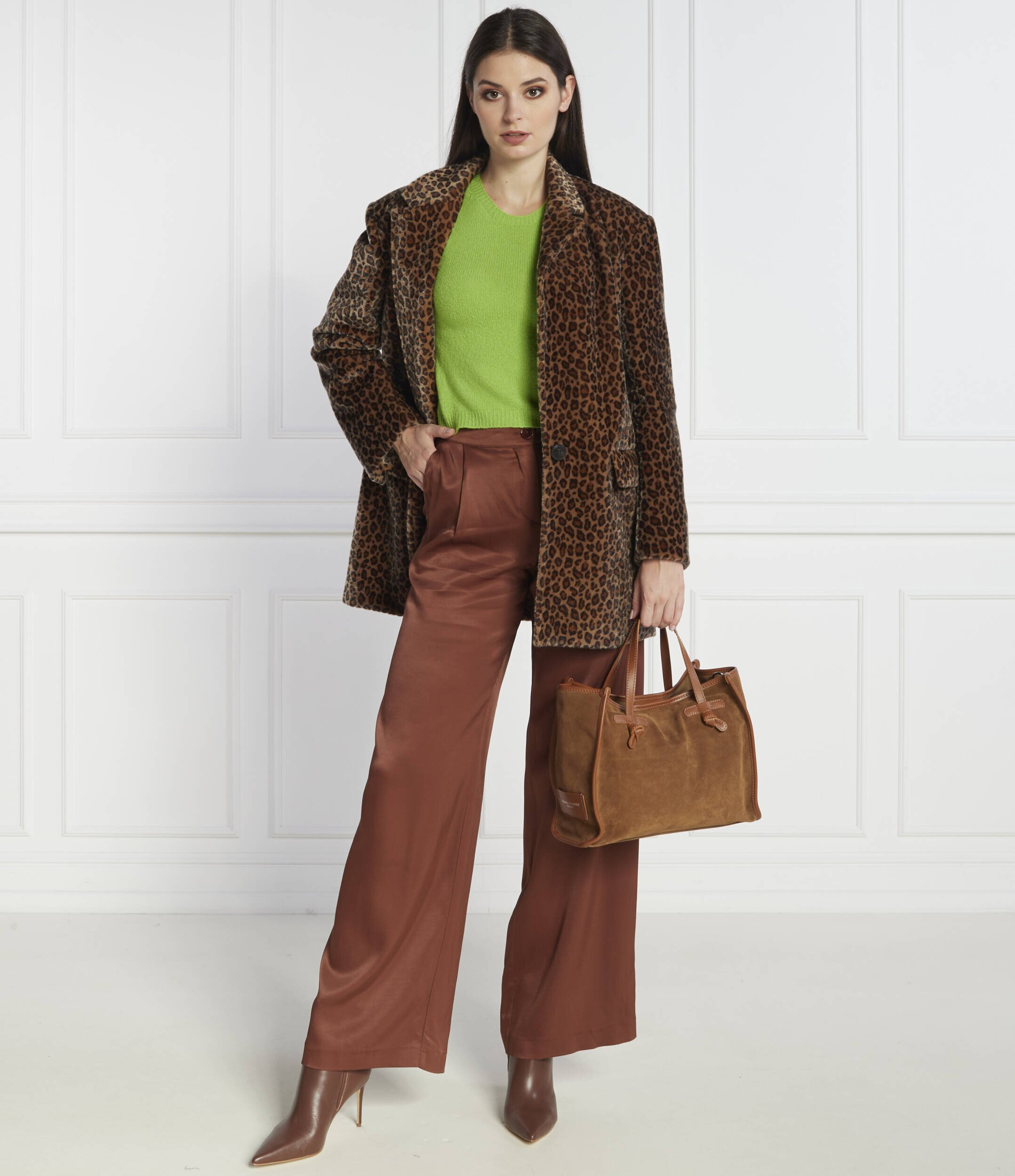 Max&Co Pulover | Cropped Fit cu adaos de lână