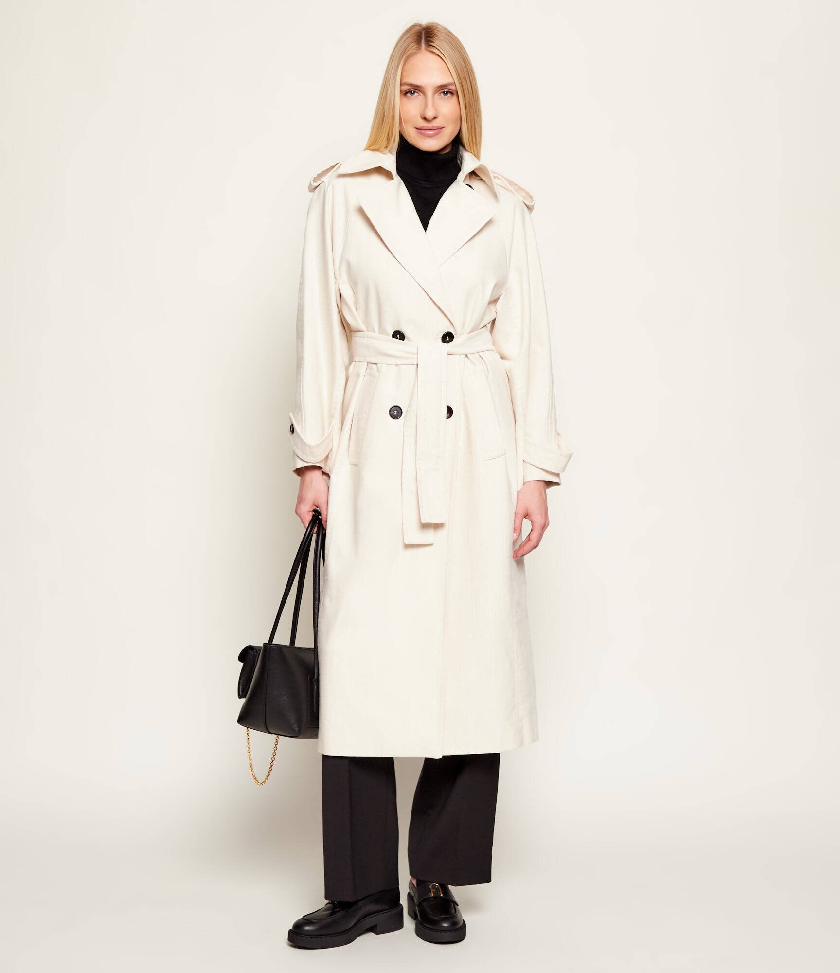 Max&Co Trench MCOBAFFO cu adaos de lână