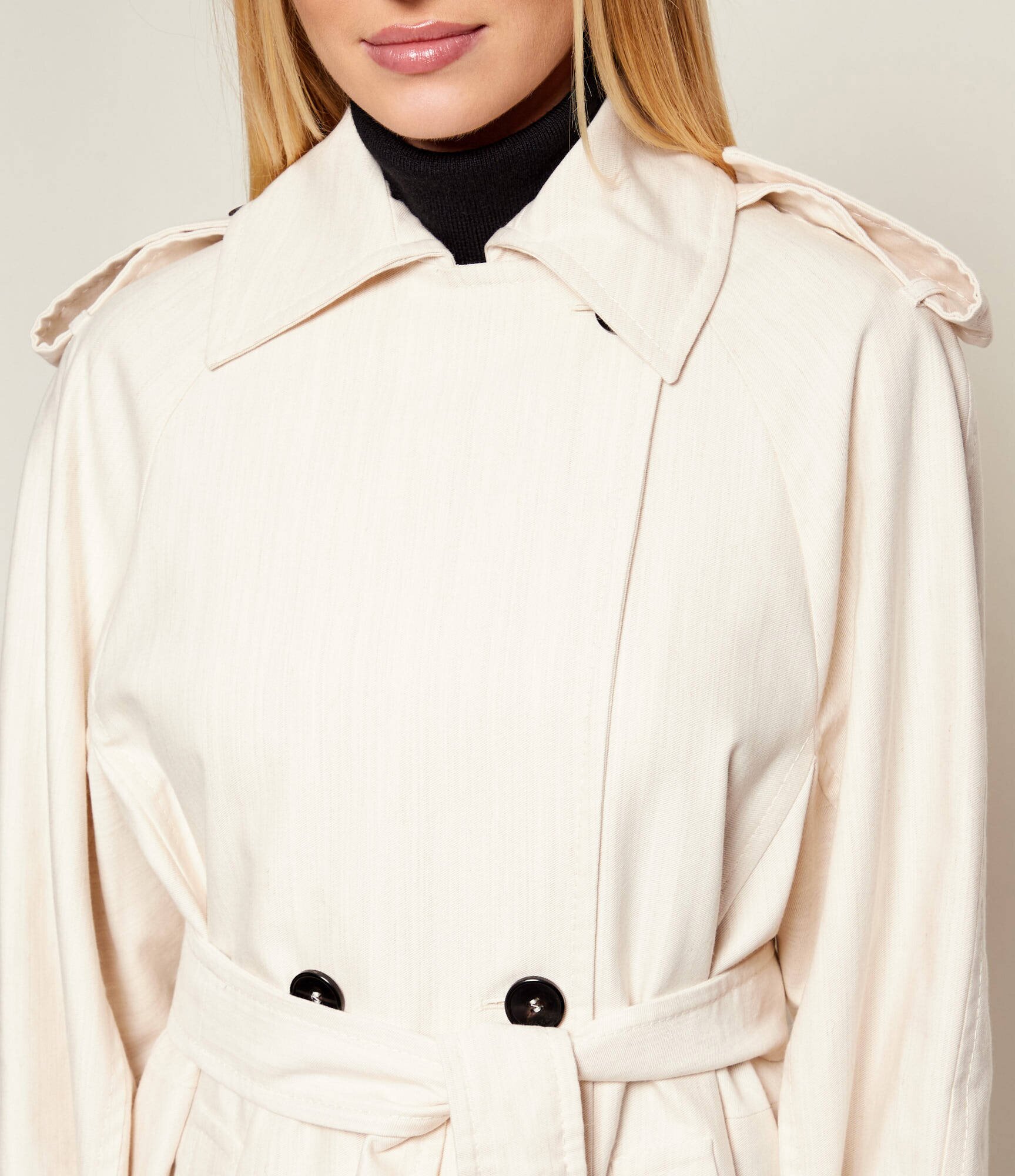 Max&Co Trench MCOBAFFO cu adaos de lână
