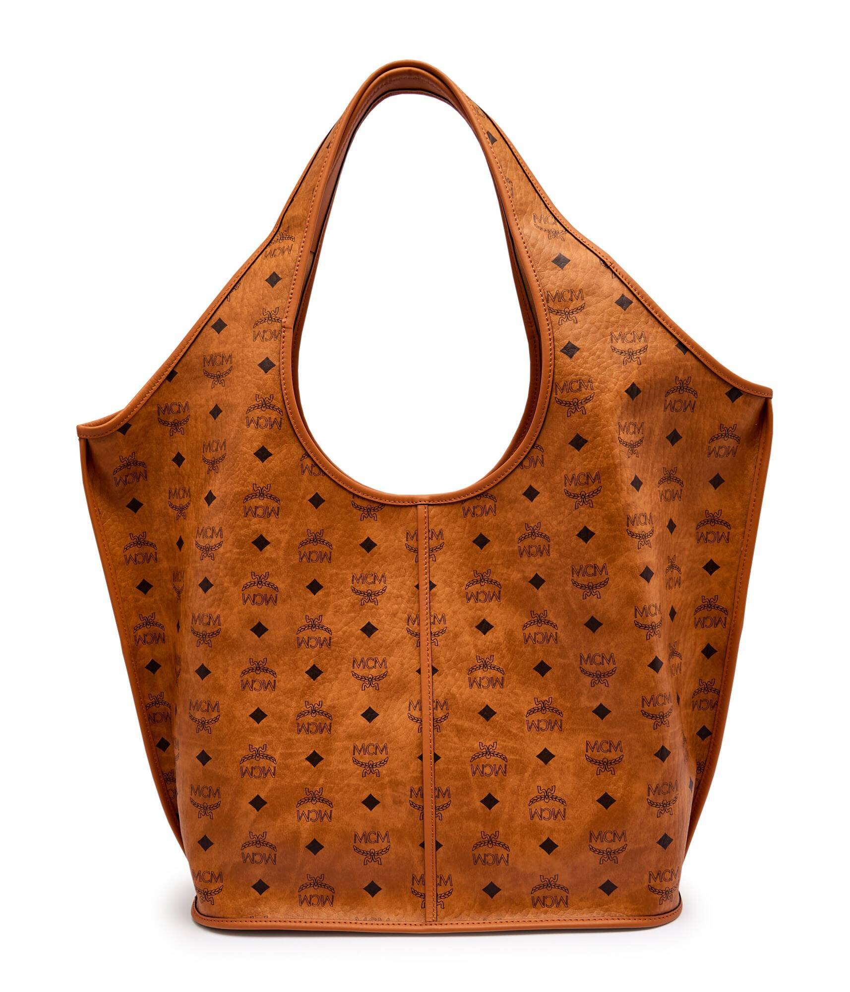 MCM De piele geantă shopper Leni