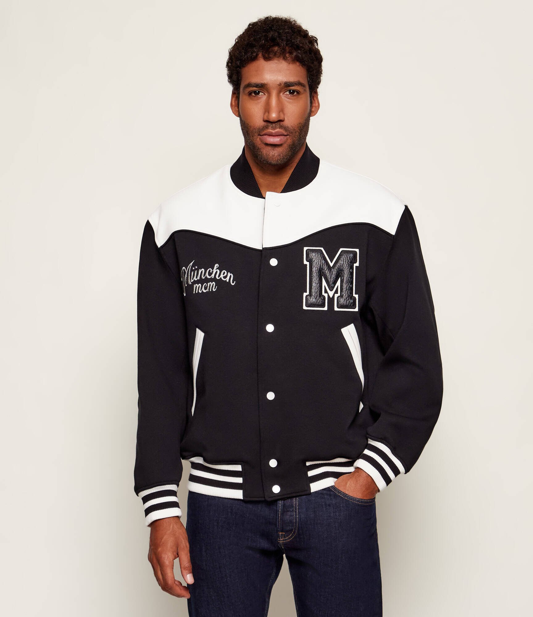 MCM Geacă bomber München Varsity | Loose fit