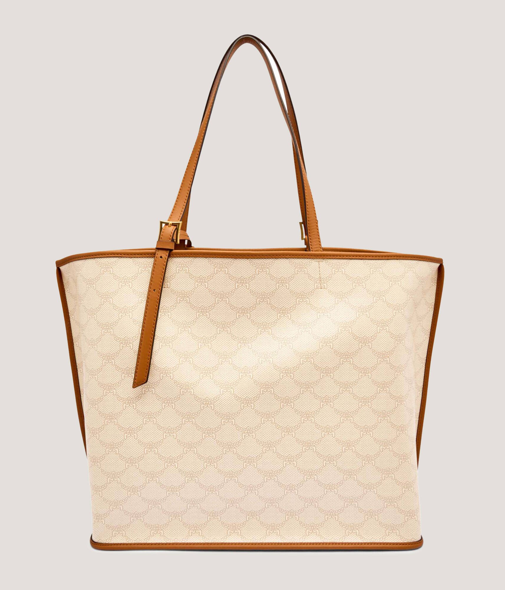 MCM Geantă shopper + borsetă Himmel cu adaos de piele