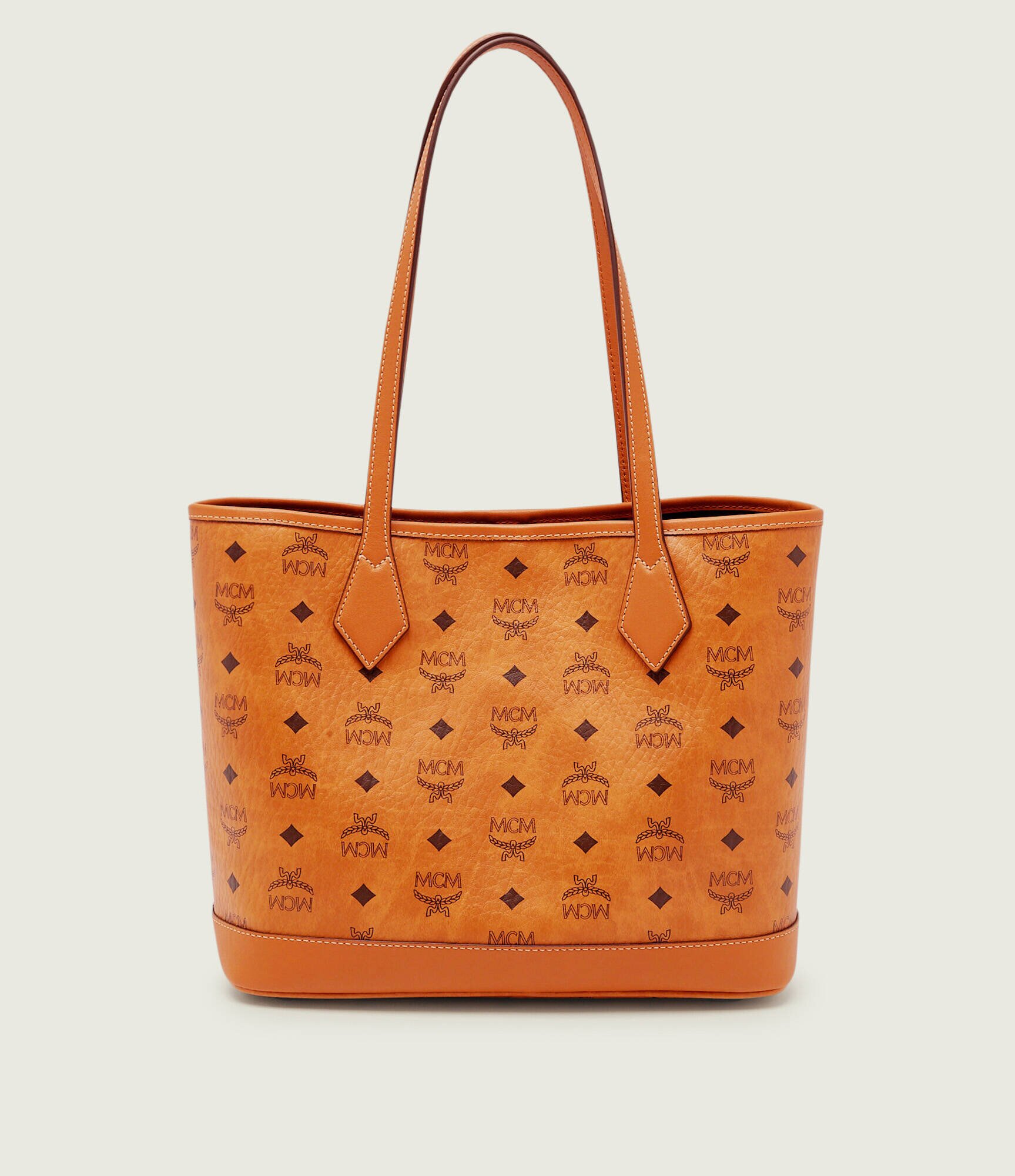 MCM Geantă shopper + borsetă Liz cu adaos de piele