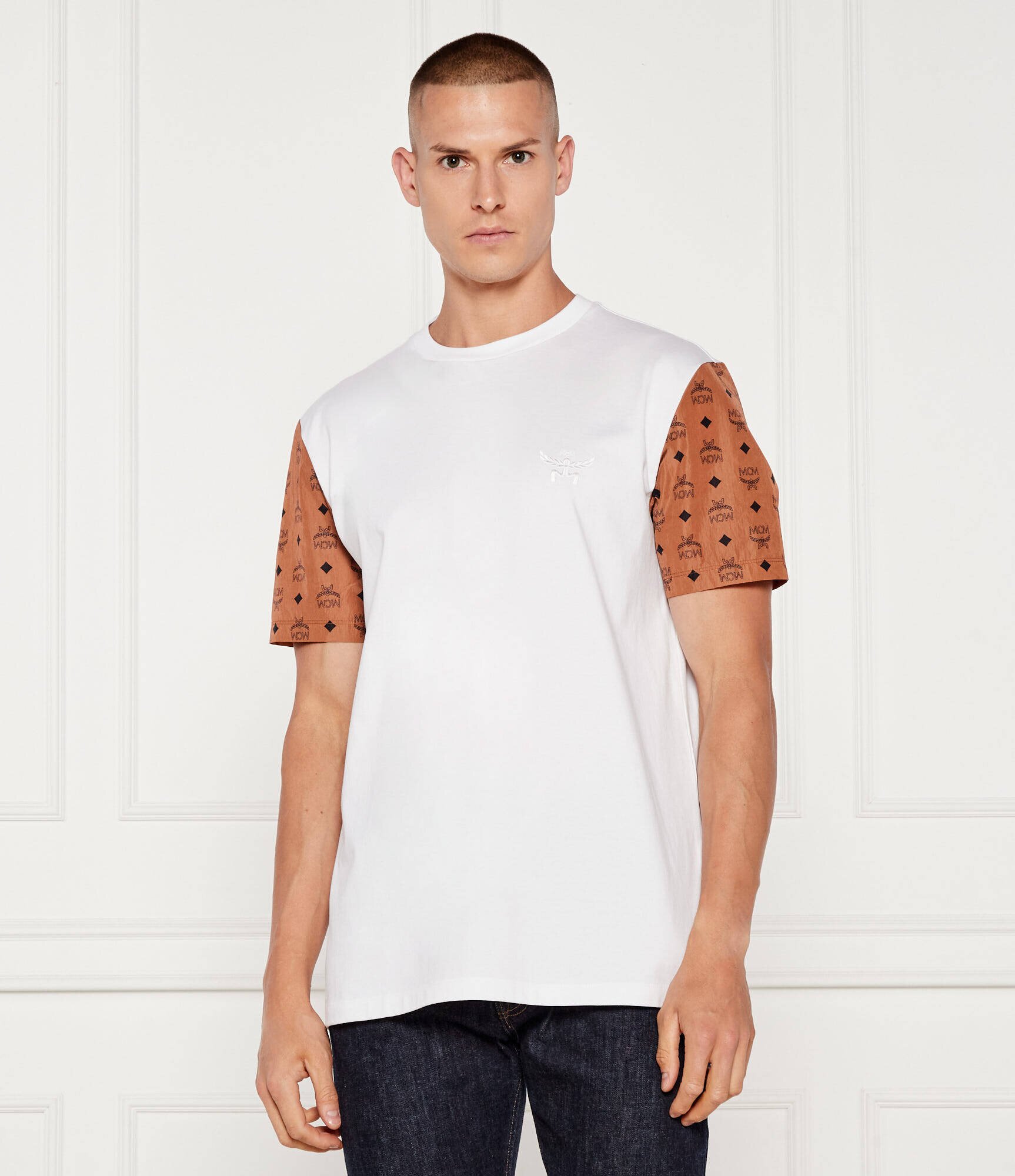 MCM Tricou MONOGRAM | Regular Fit