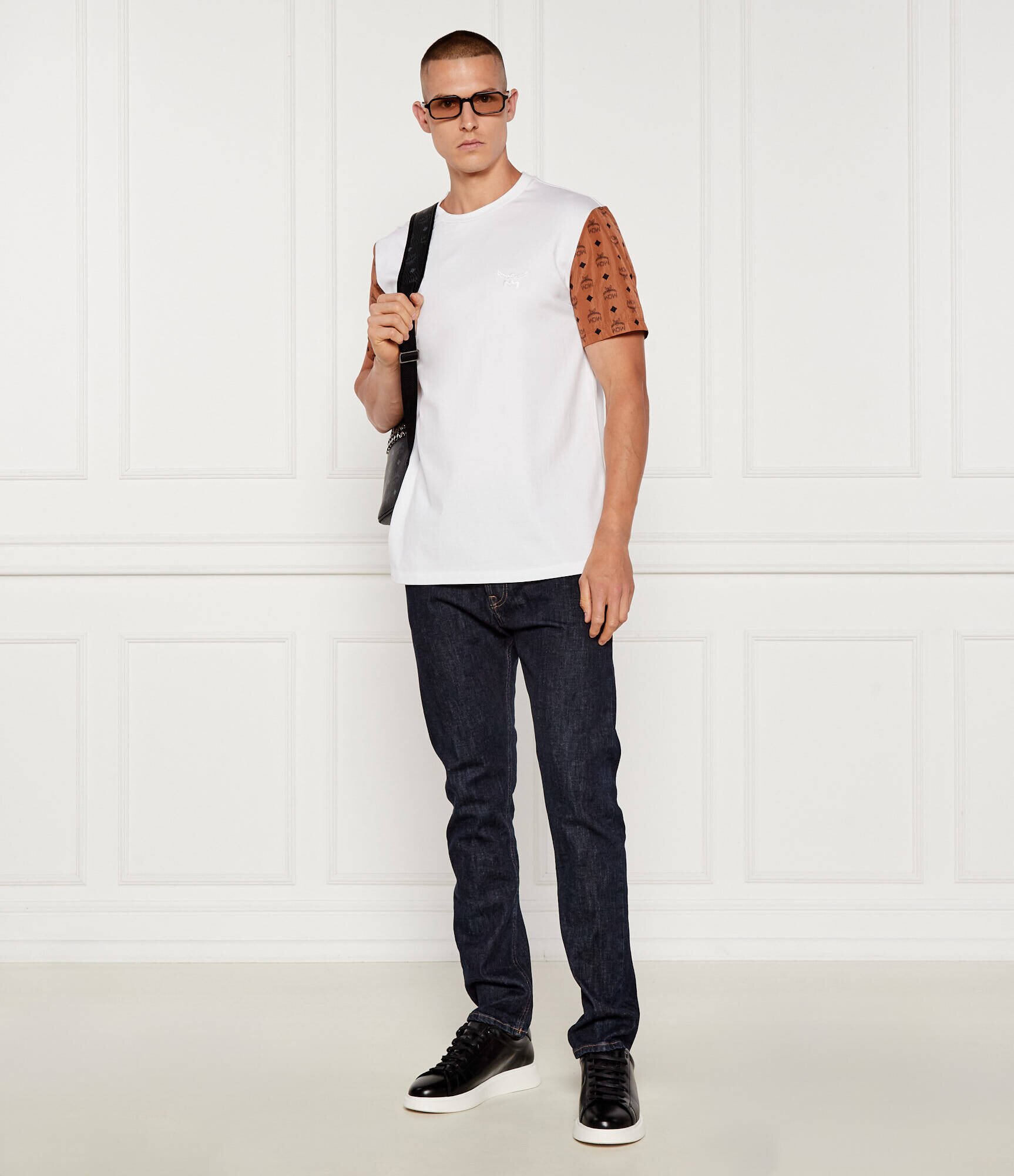 MCM Tricou MONOGRAM | Regular Fit