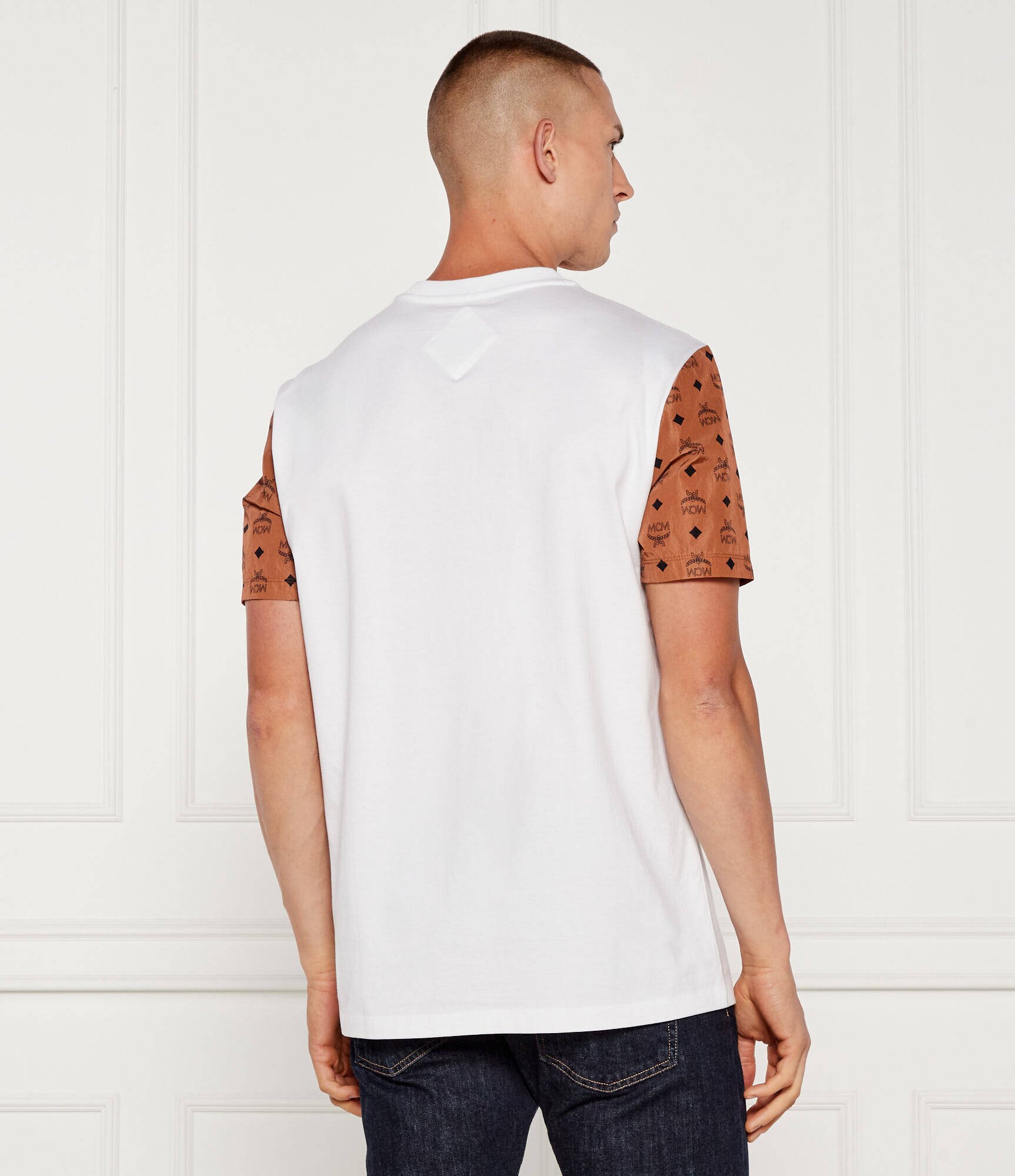MCM Tricou MONOGRAM | Regular Fit