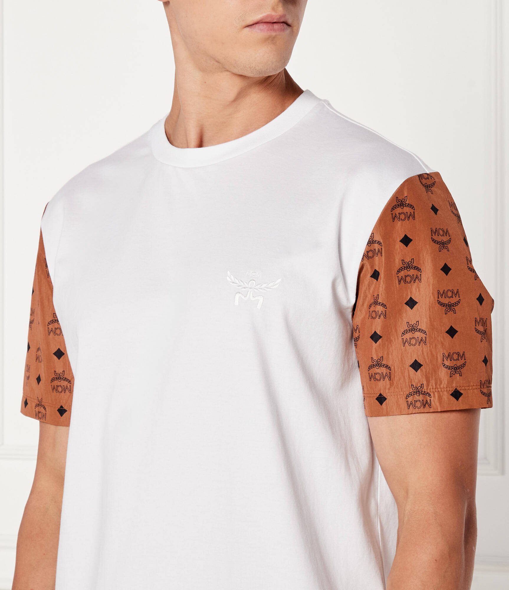MCM Tricou MONOGRAM | Regular Fit
