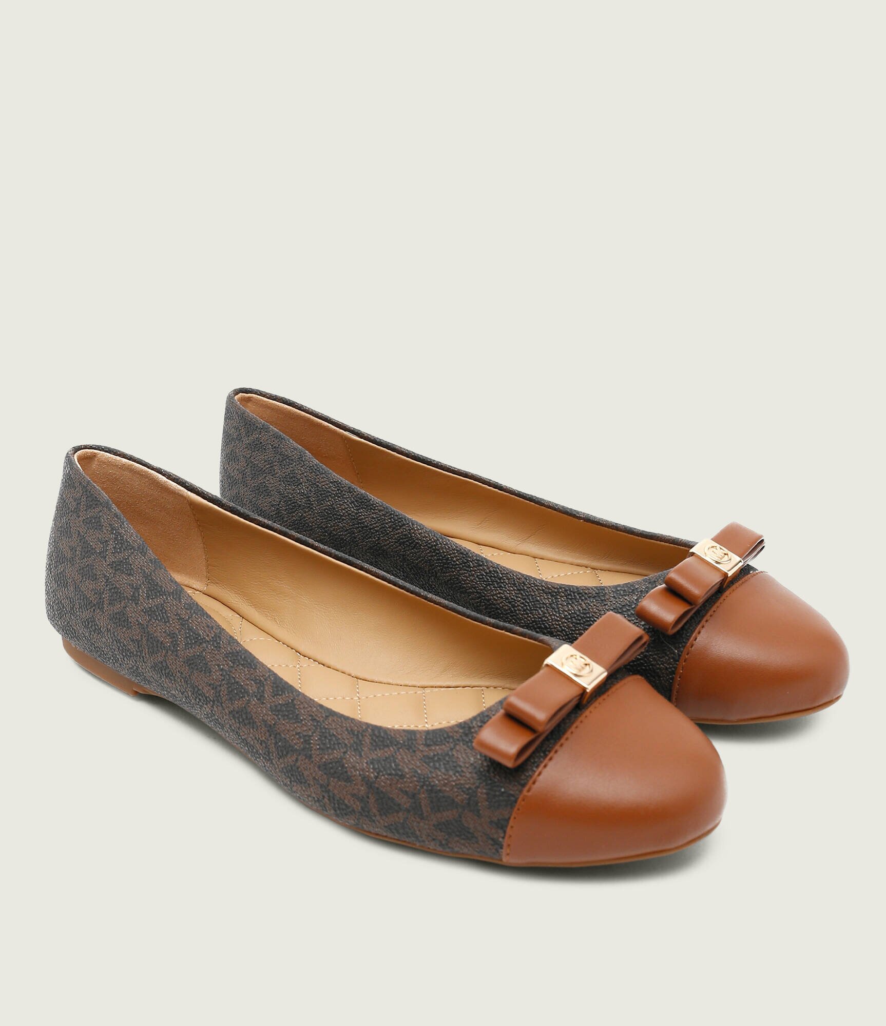 Michael Kors Balerini Andrea cu adaos de piele