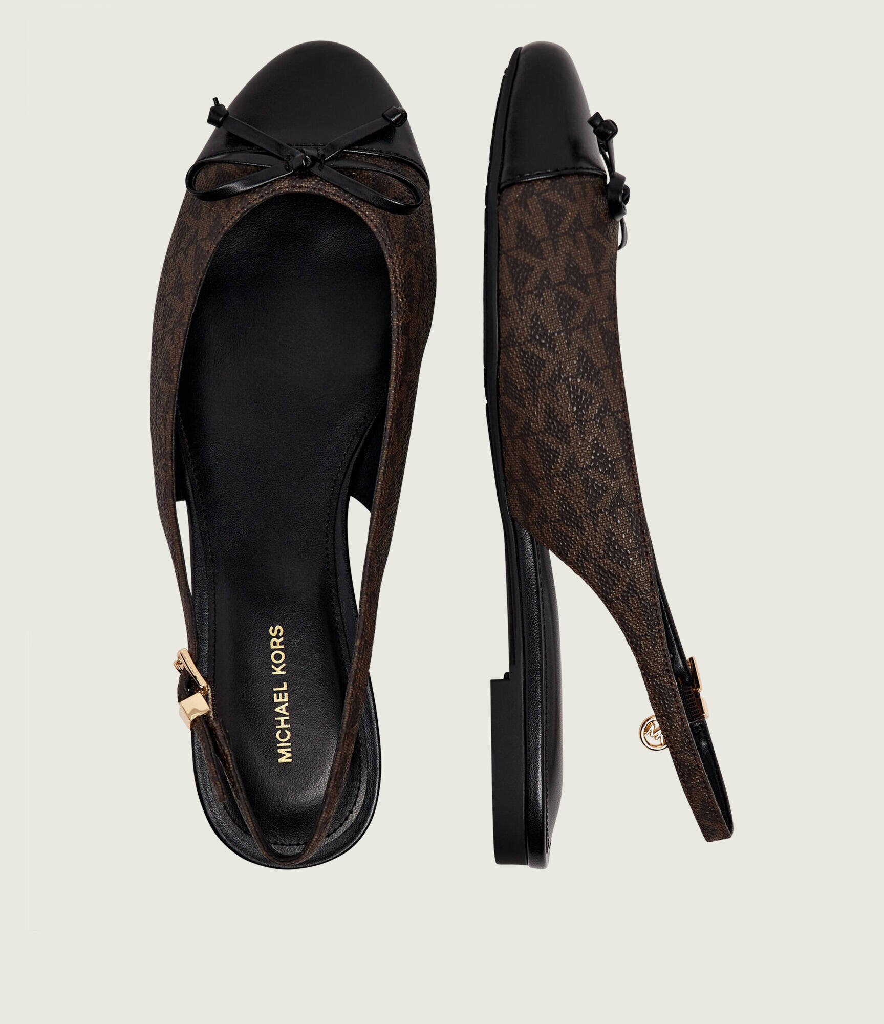 Michael Kors Balerini Piper cu adaos de piele